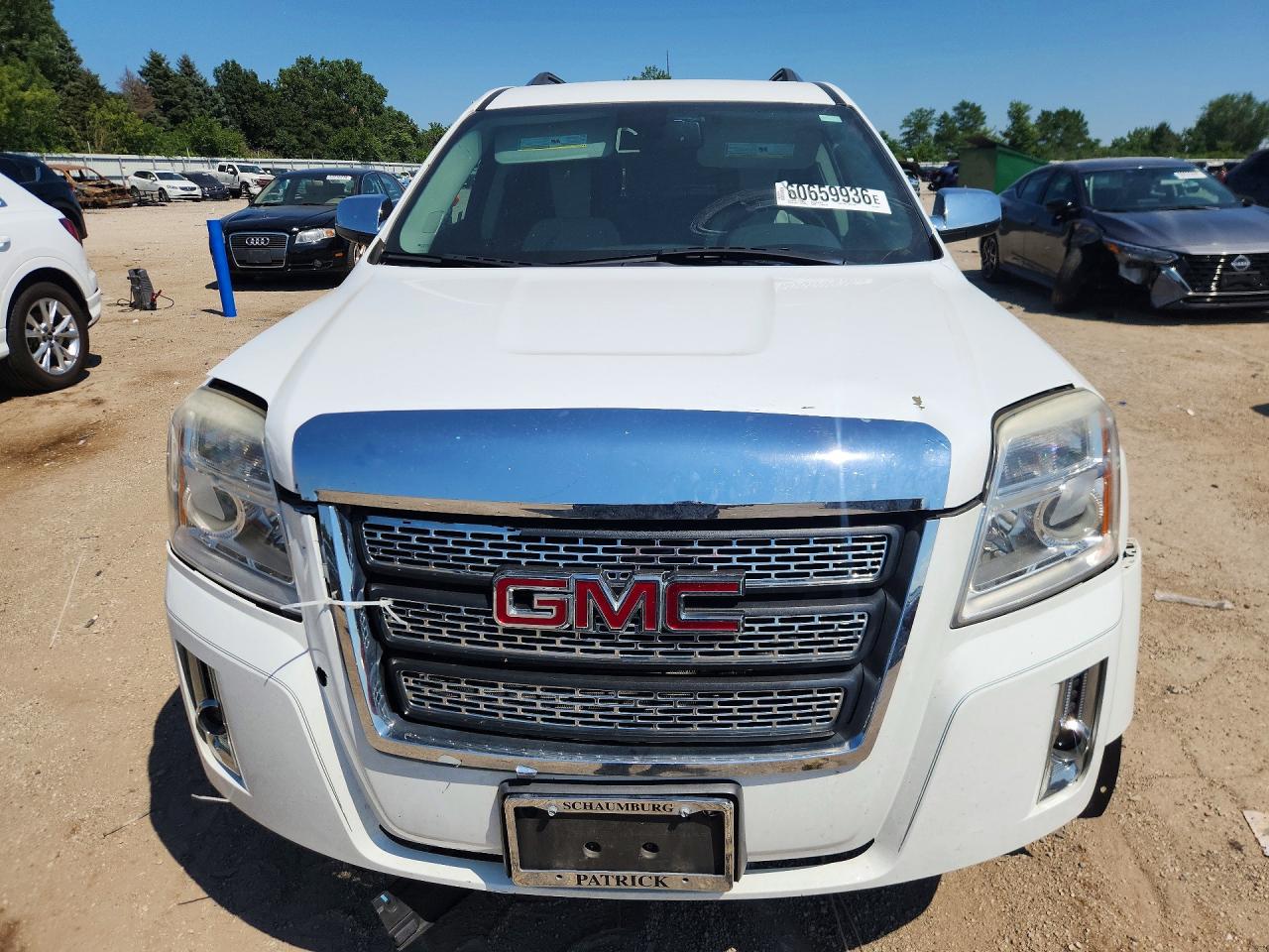 2011 Gmc Terrain Slt White vin: 2CTFLXE54B6453907