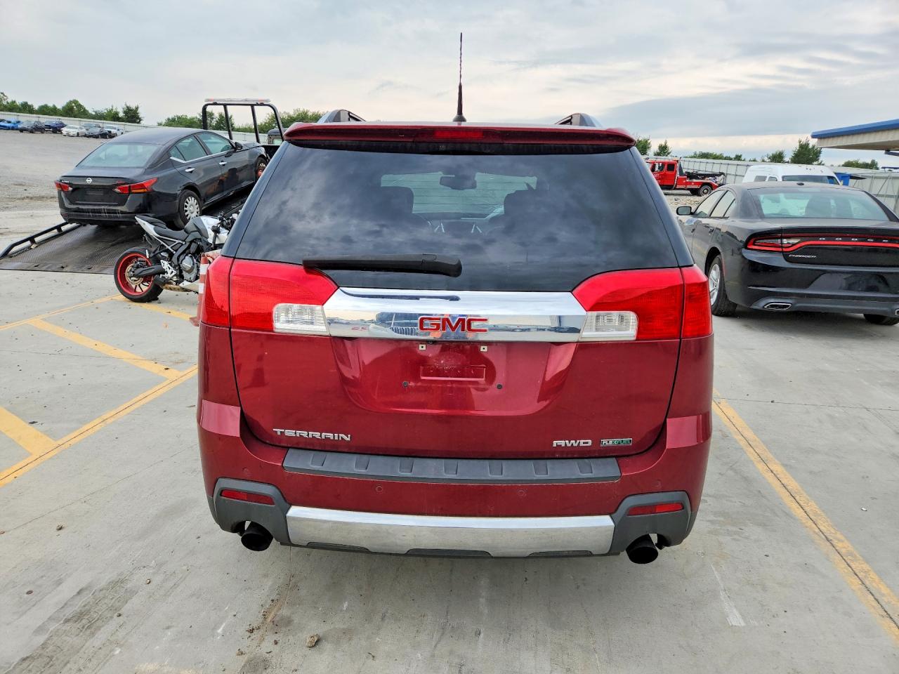 2011 Gmc Terrain Slt Темно-бордовый vin: 2CTFLXE56B6397789