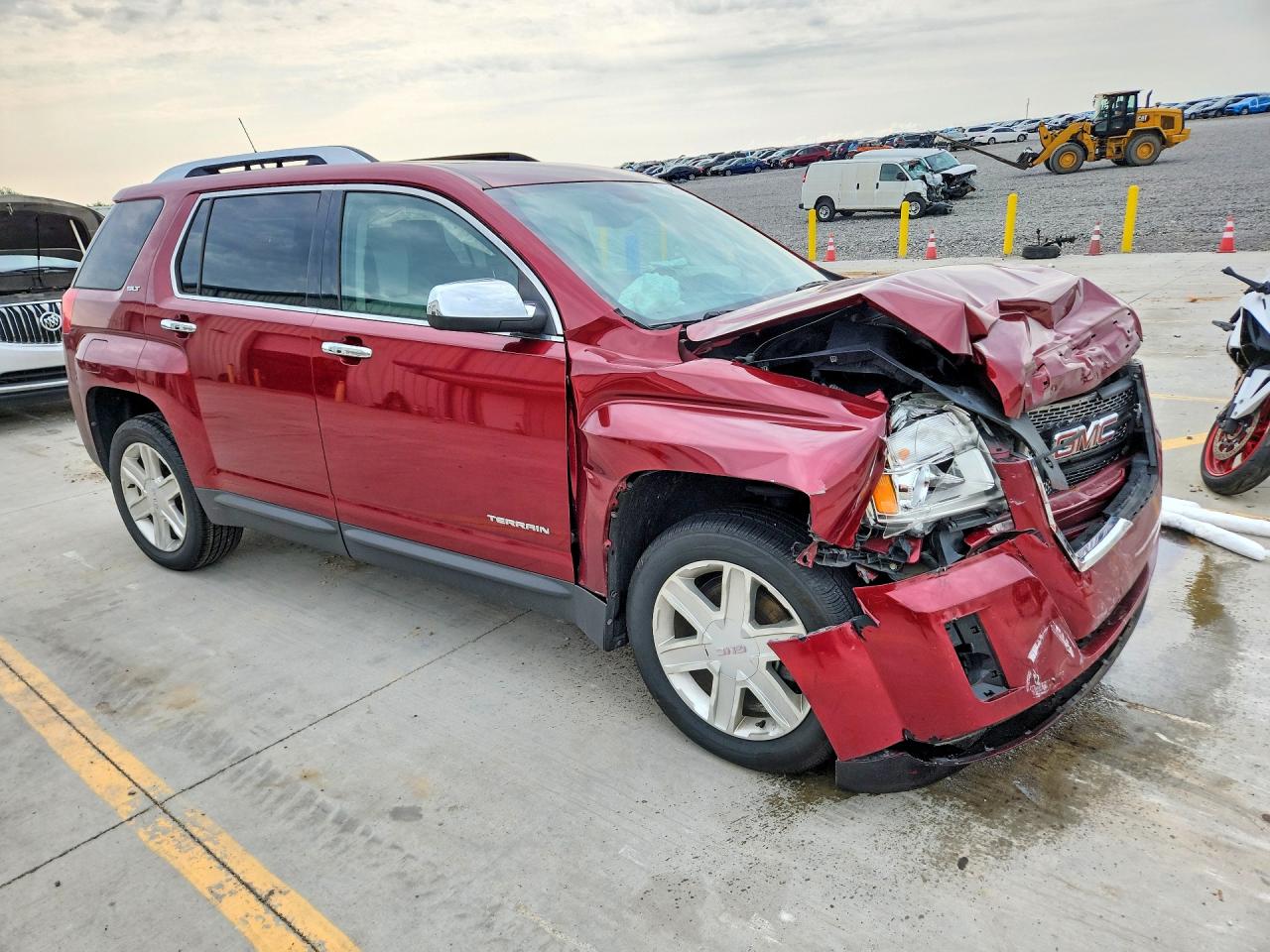 2011 Gmc Terrain Slt Темно-бордовый vin: 2CTFLXE56B6397789