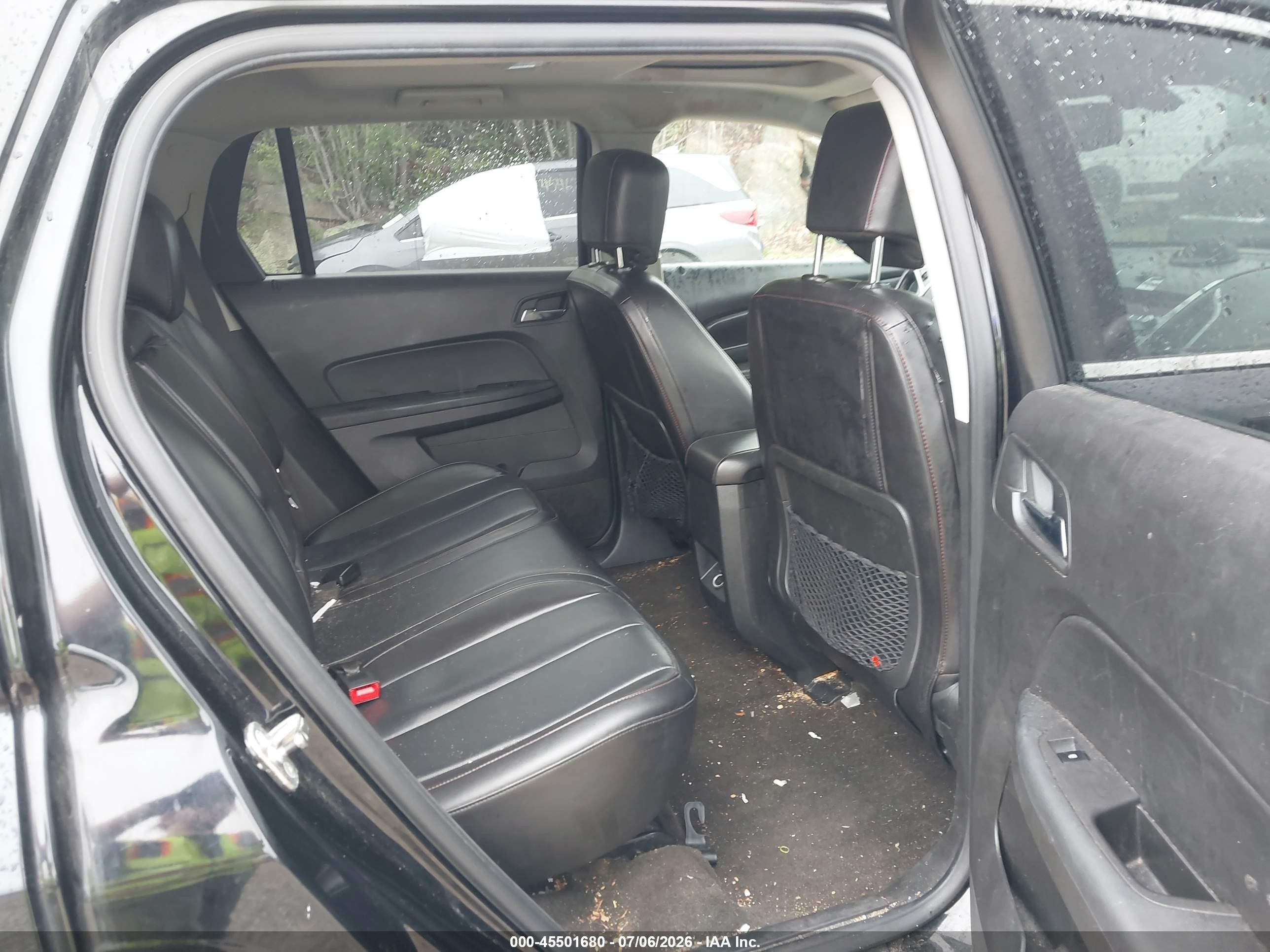 2011 Gmc Terrain Slt-2 Black vin: 2CTFLXE58B6359092