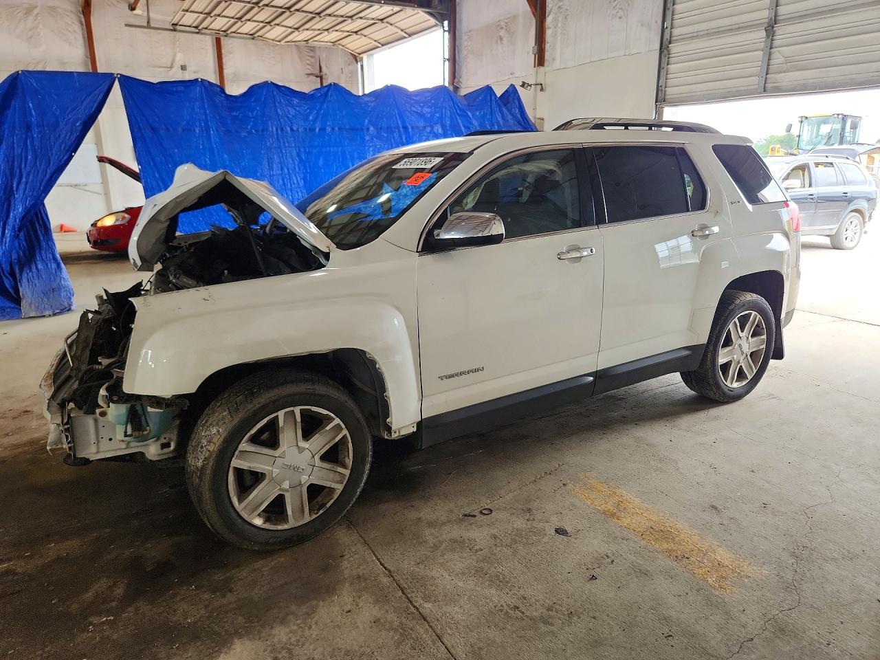 2011 Gmc Terrain Slt White vin: 2CTFLXE59B6306353