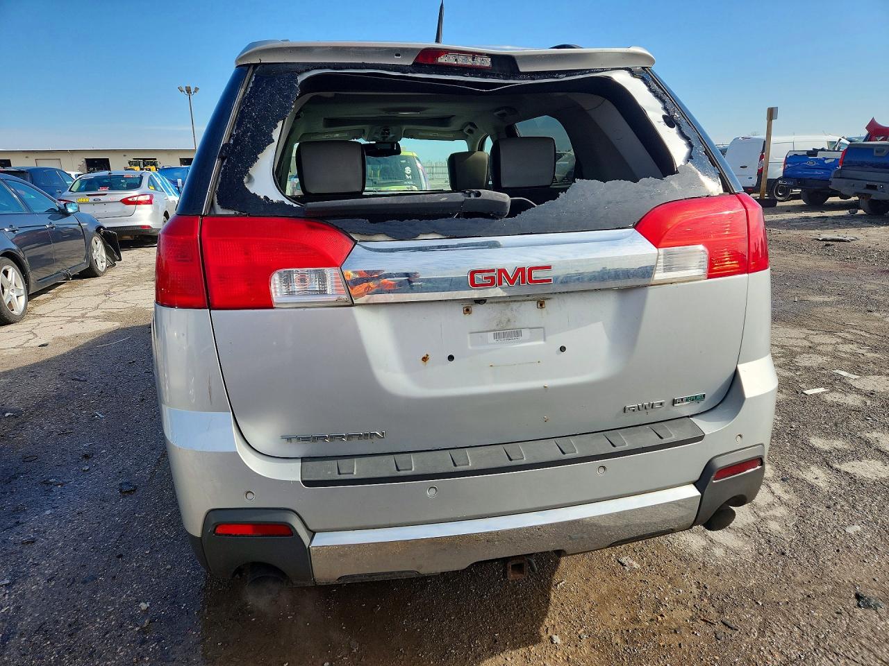 2011 Gmc Terrain Slt Silver vin: 2CTFLXE59B6319751