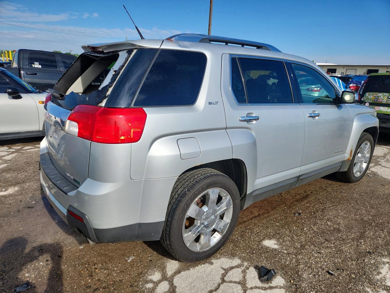 2011 Gmc Terrain Slt Silver vin: 2CTFLXE59B6319751