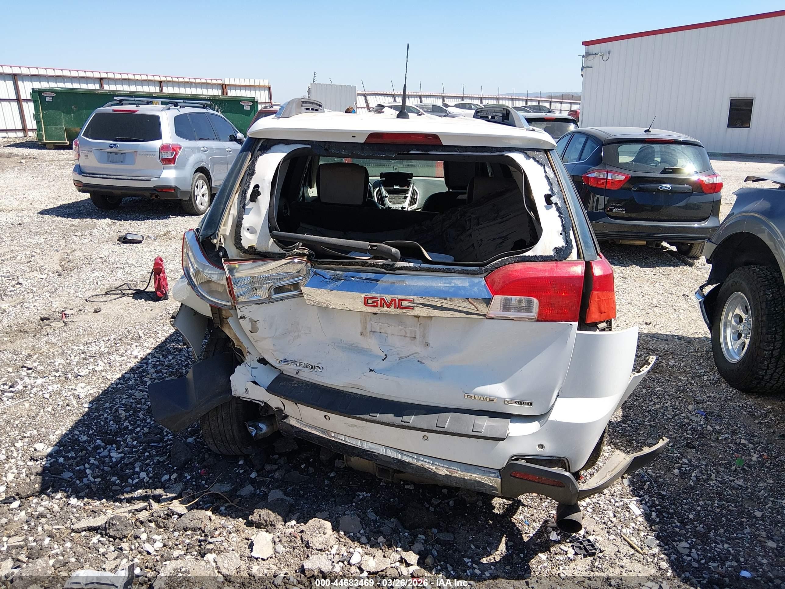 2011 Gmc Terrain Slt-2 White vin: 2CTFLXE5XB6291121
