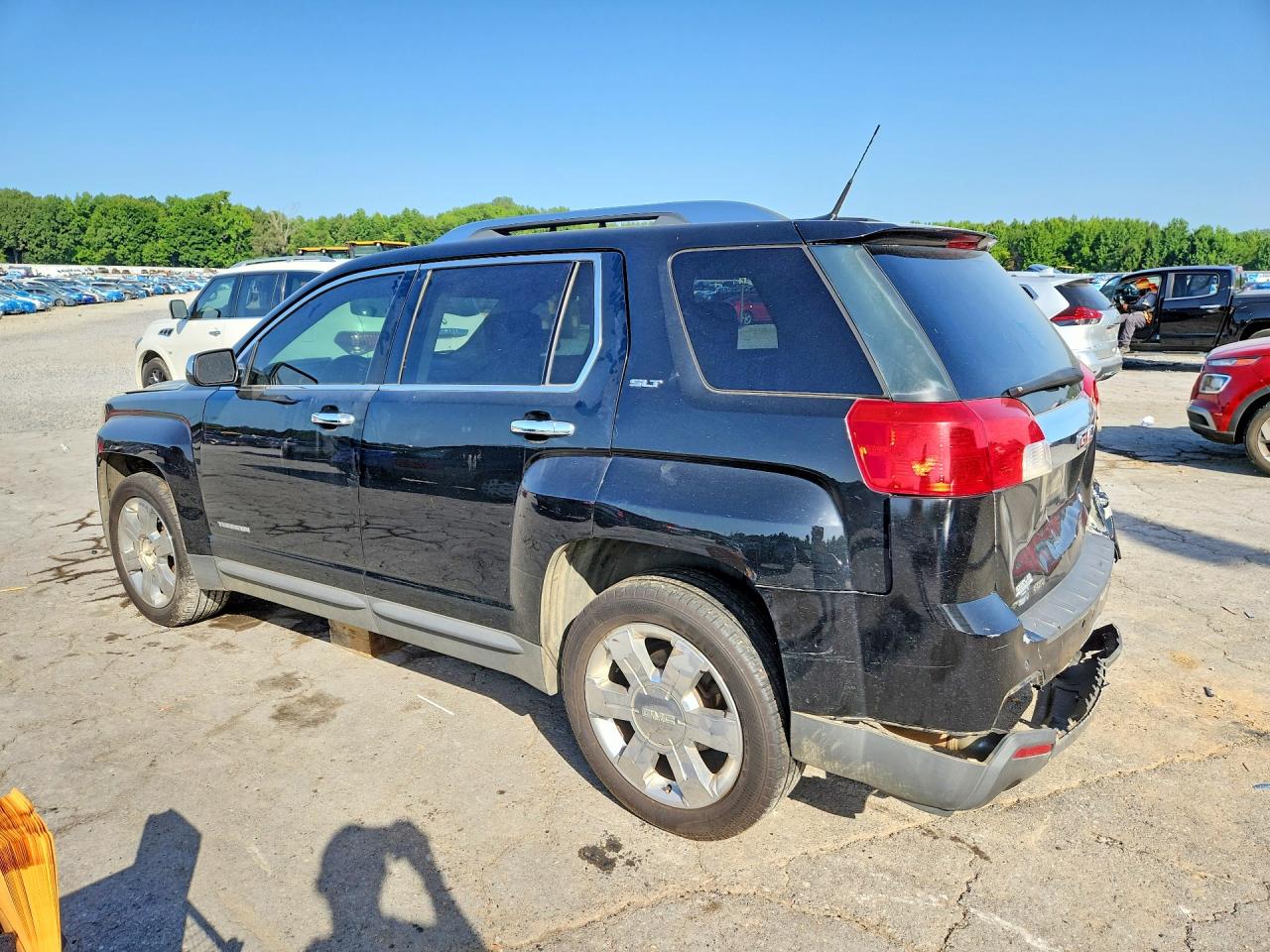 2011 Gmc Terrain Slt Черный vin: 2CTFLXE5XB6369915
