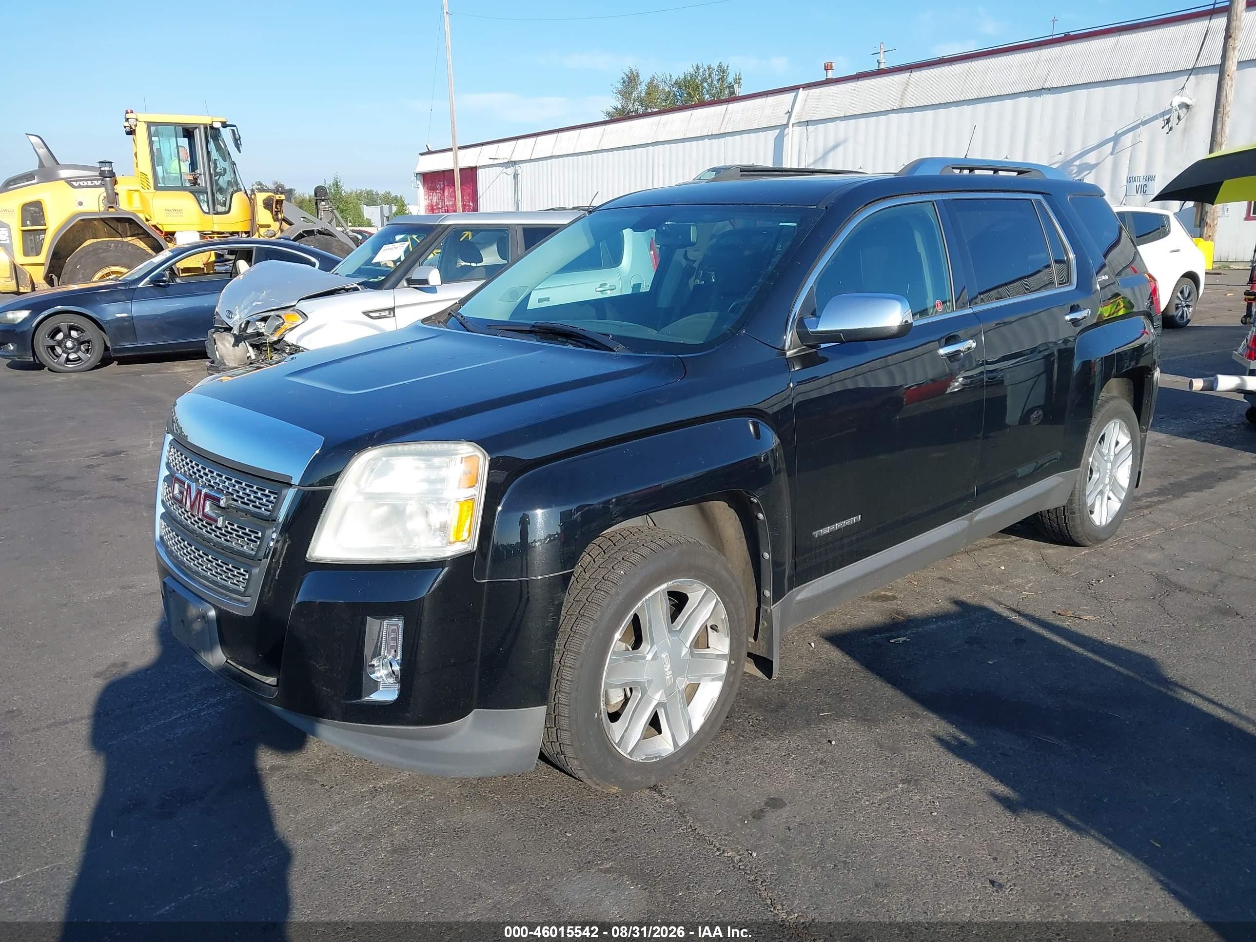 2011 Gmc Terrain Slt-2 Черный vin: 2CTFLXEC5B6337128