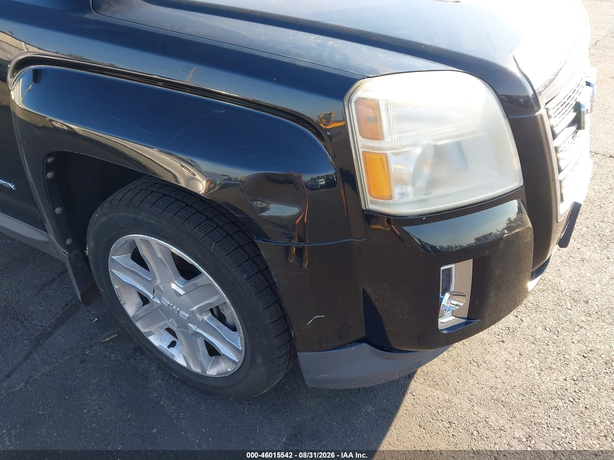 2011 Gmc Terrain Slt-2 Черный vin: 2CTFLXEC5B6337128