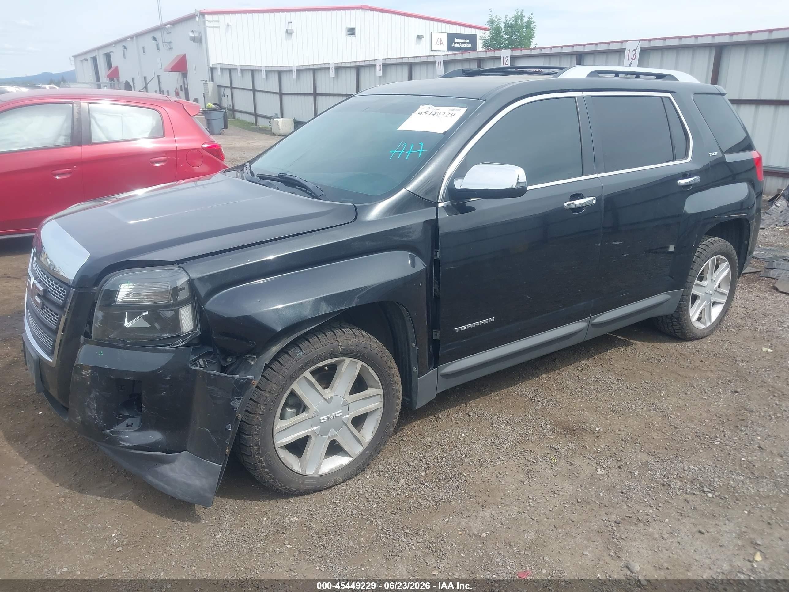 2011 Gmc Terrain Slt-2 Black vin: 2CTFLXEC6B6475728
