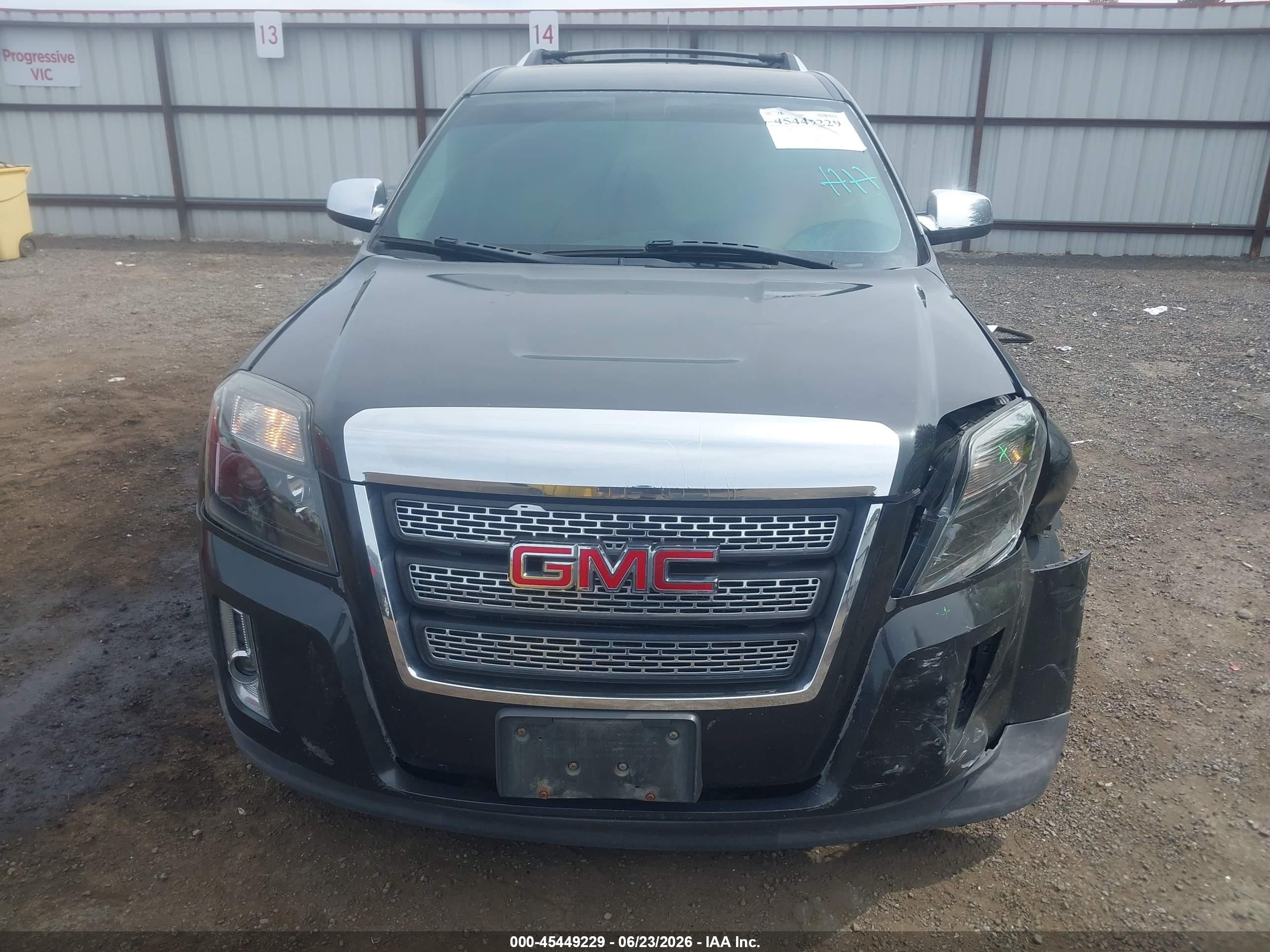 2011 Gmc Terrain Slt-2 Black vin: 2CTFLXEC6B6475728