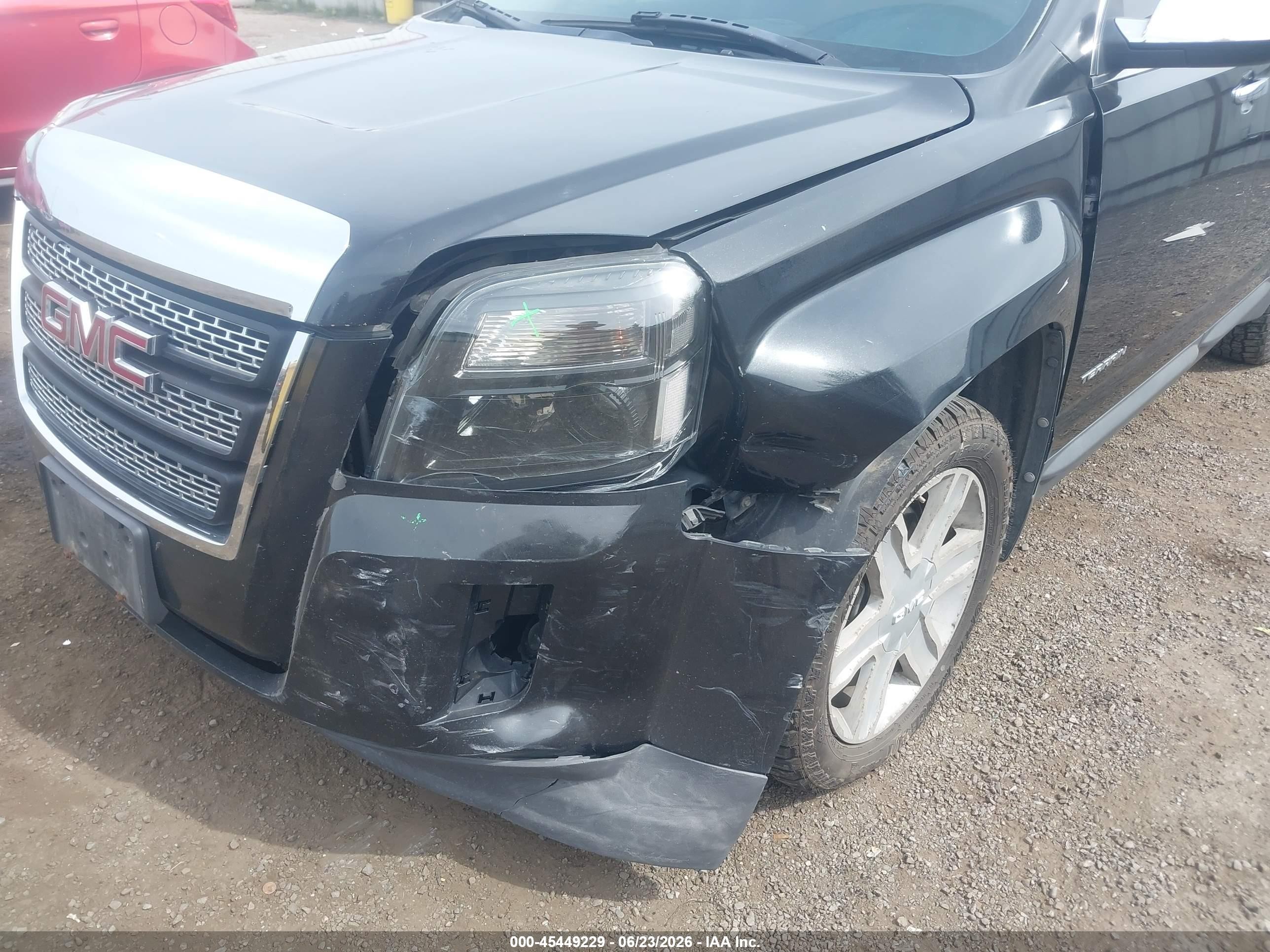 2011 Gmc Terrain Slt-2 Black vin: 2CTFLXEC6B6475728