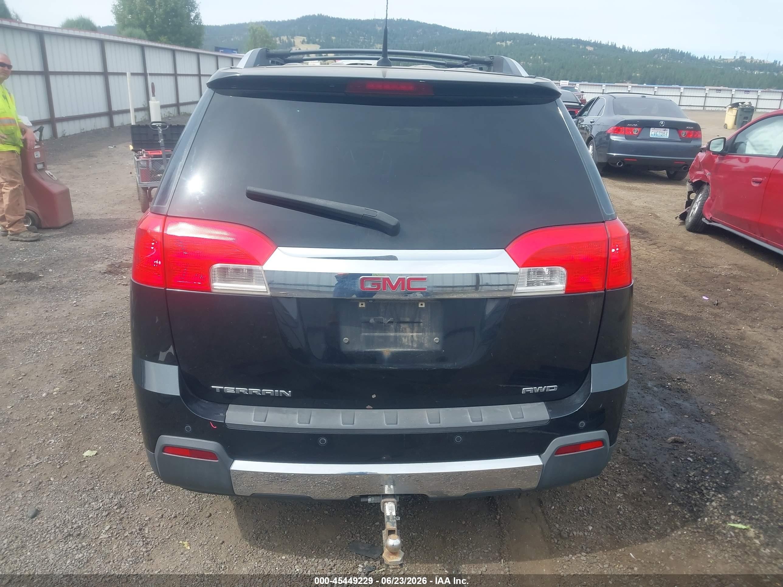 2011 Gmc Terrain Slt-2 Black vin: 2CTFLXEC6B6475728