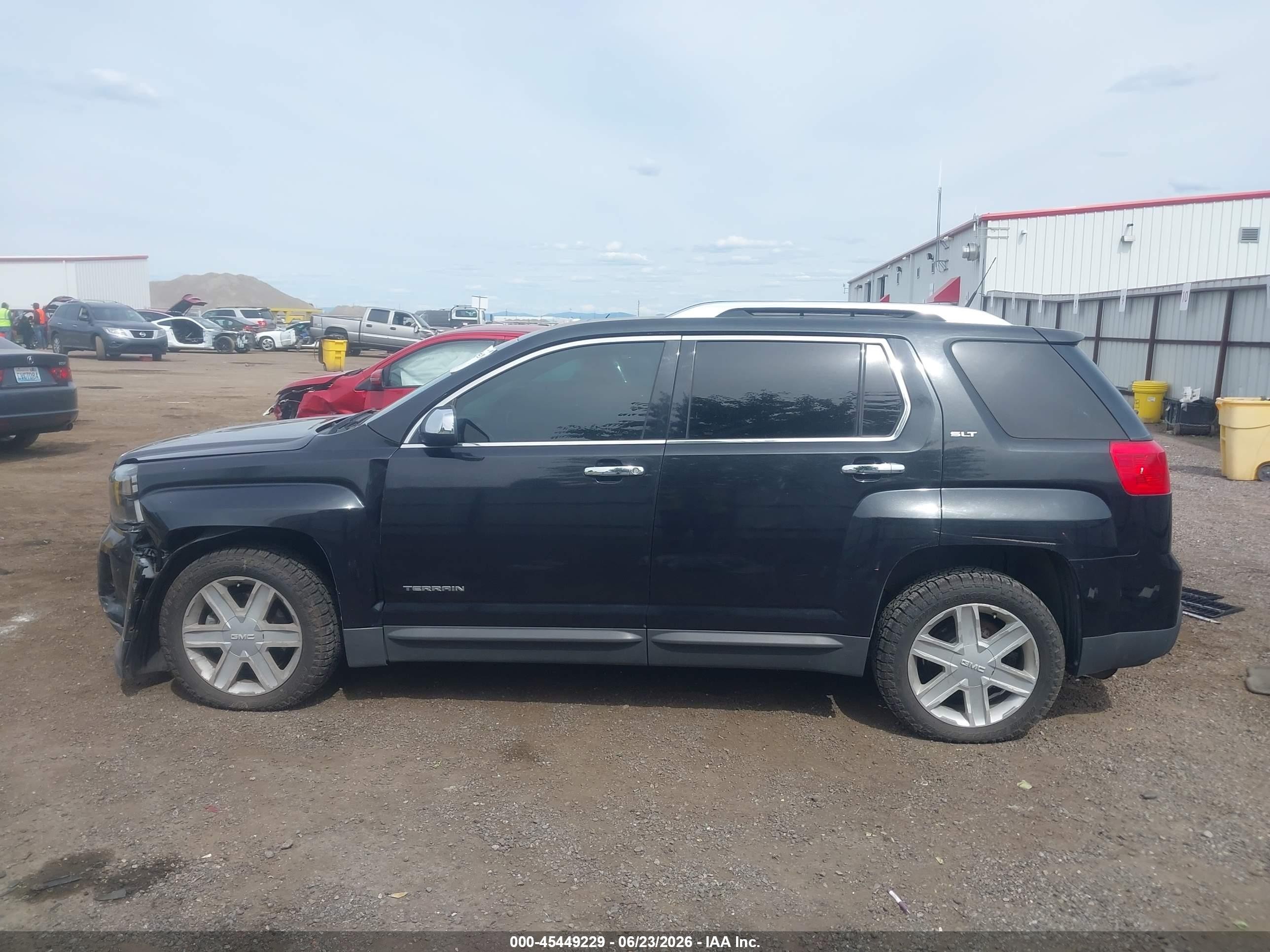 2011 Gmc Terrain Slt-2 Black vin: 2CTFLXEC6B6475728