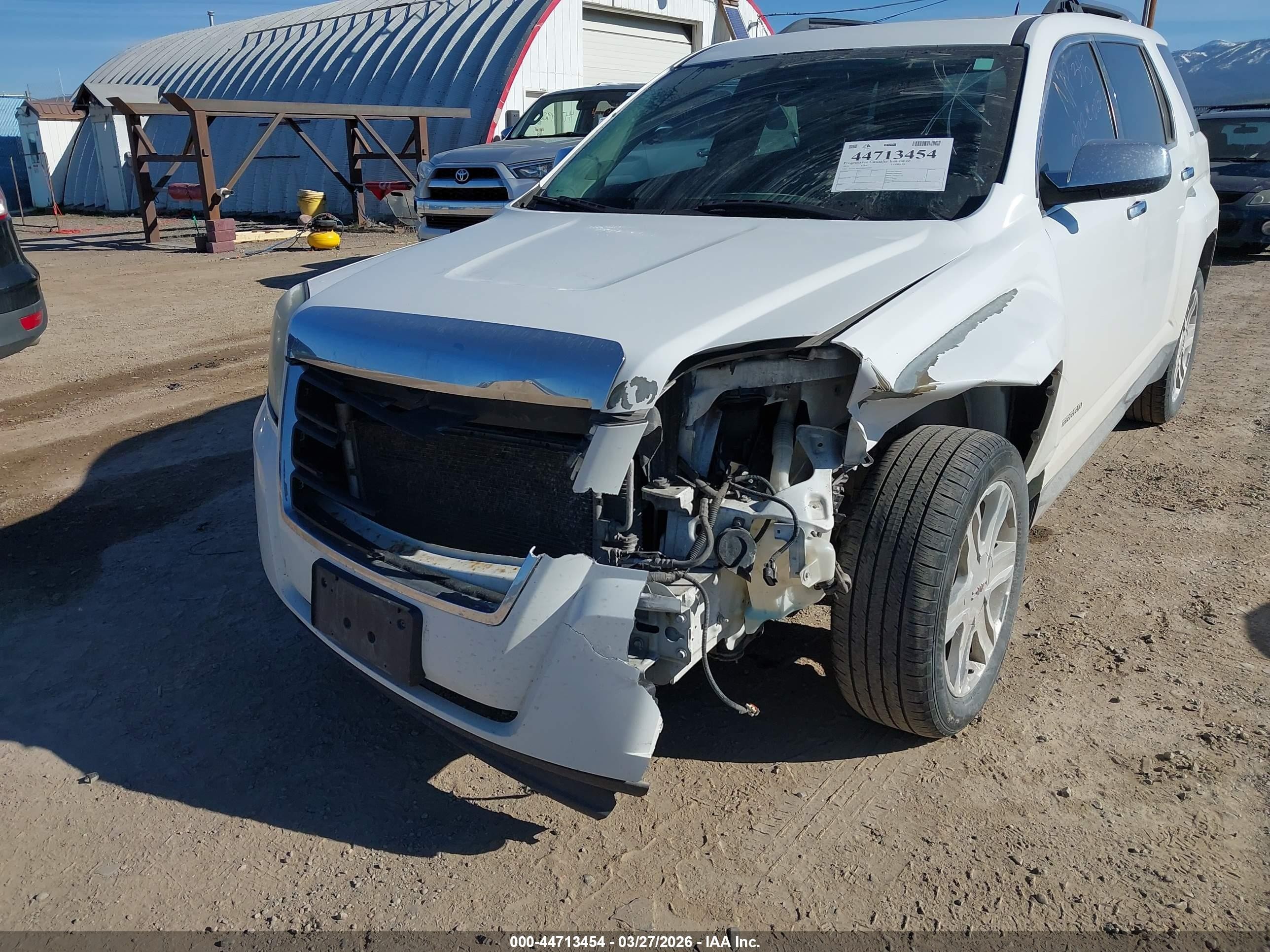 2011 Gmc Terrain Slt-2 White vin: 2CTFLXEC8B6446697