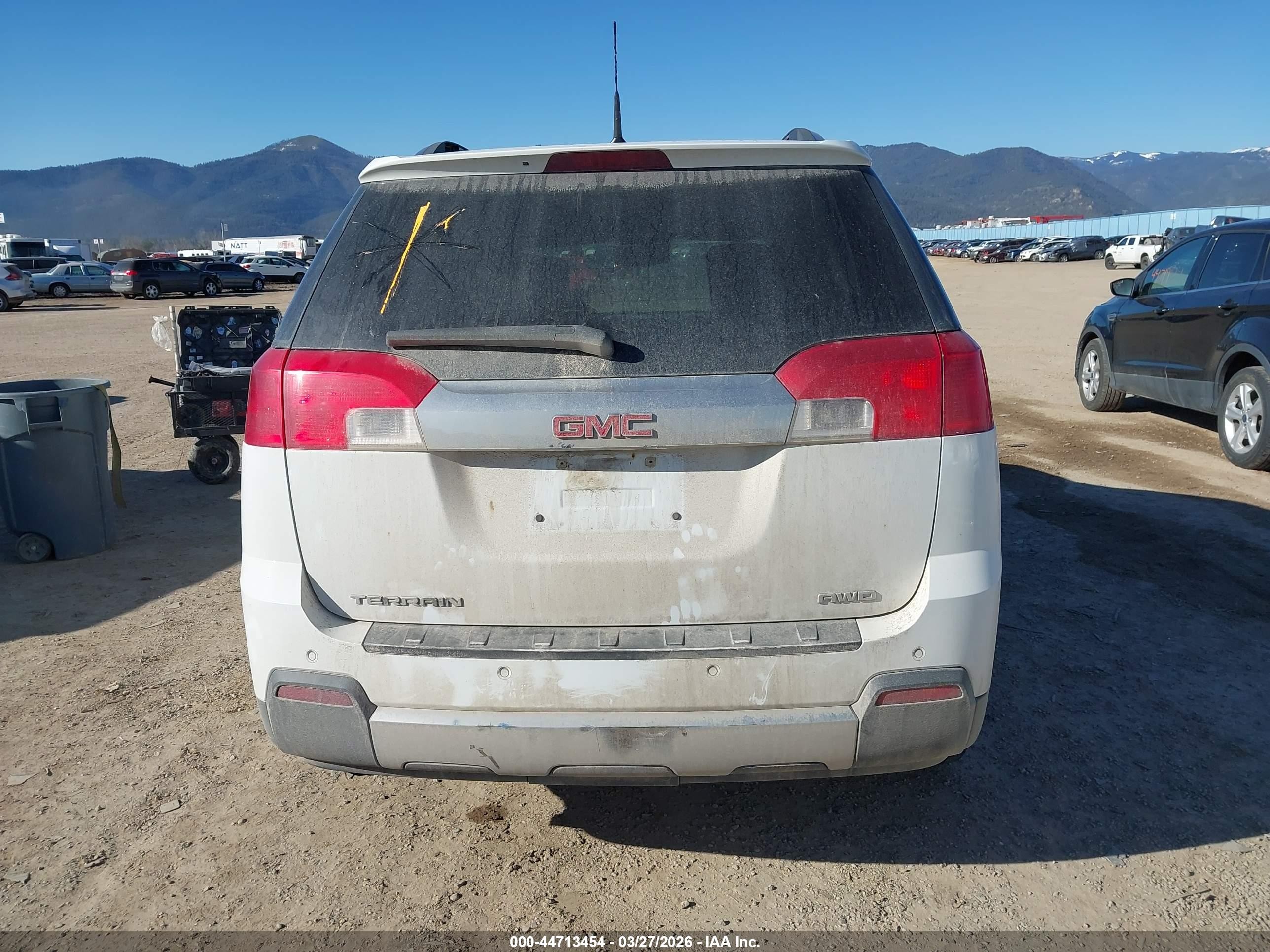 2011 Gmc Terrain Slt-2 White vin: 2CTFLXEC8B6446697