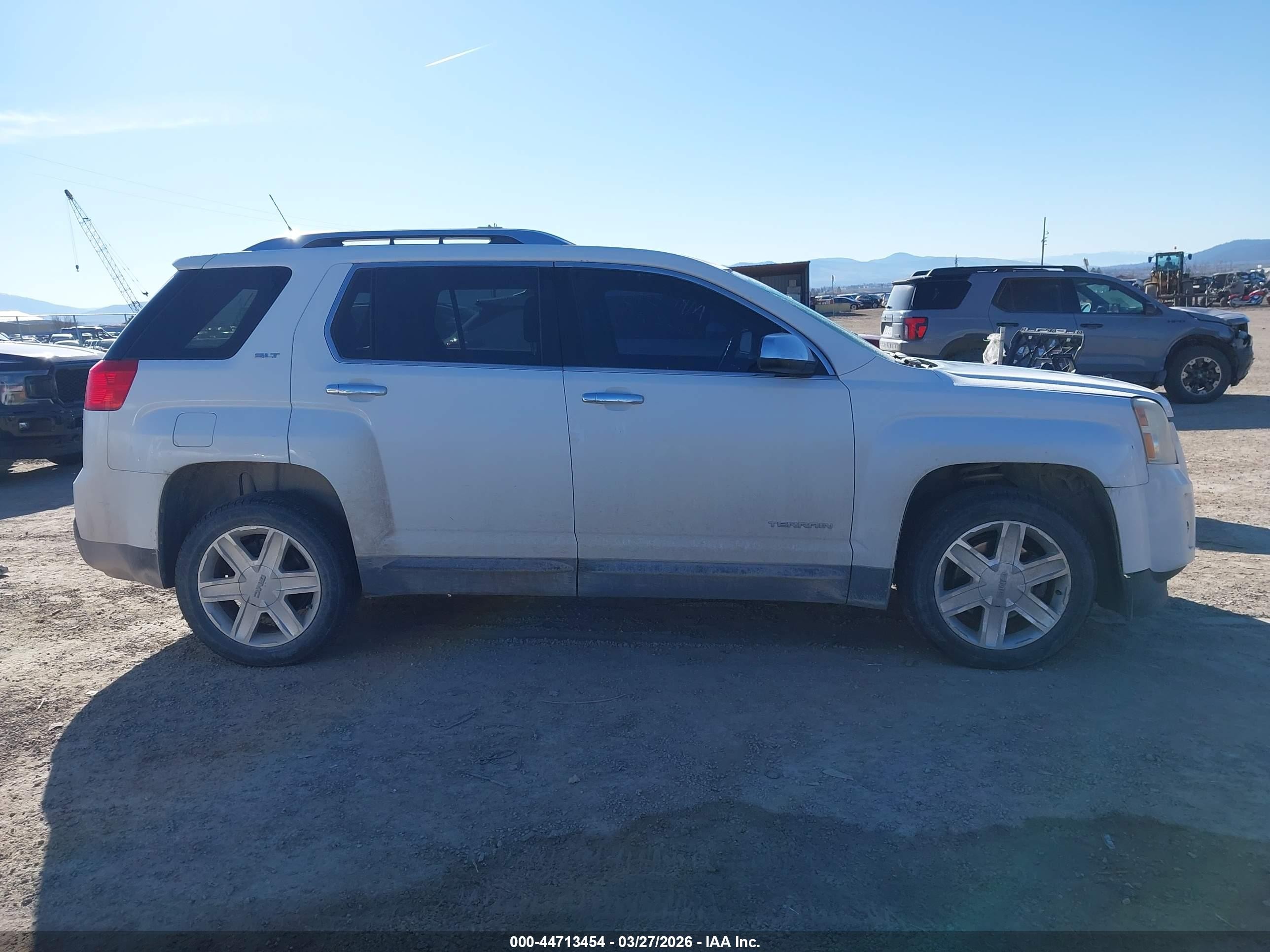 2011 Gmc Terrain Slt-2 White vin: 2CTFLXEC8B6446697