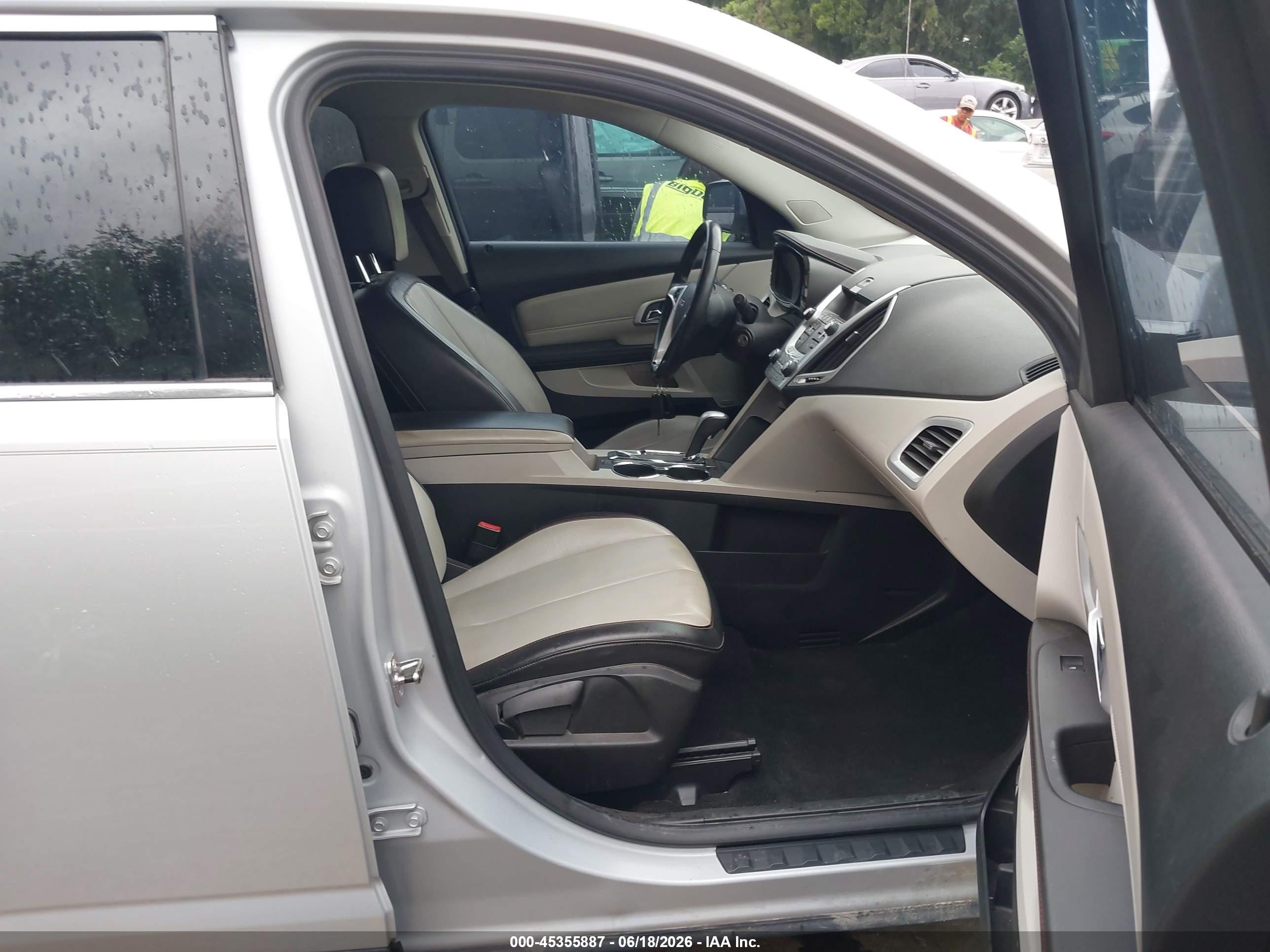 2011 Gmc Terrain Slt-2 Silver vin: 2CTFLXEC9B6443176