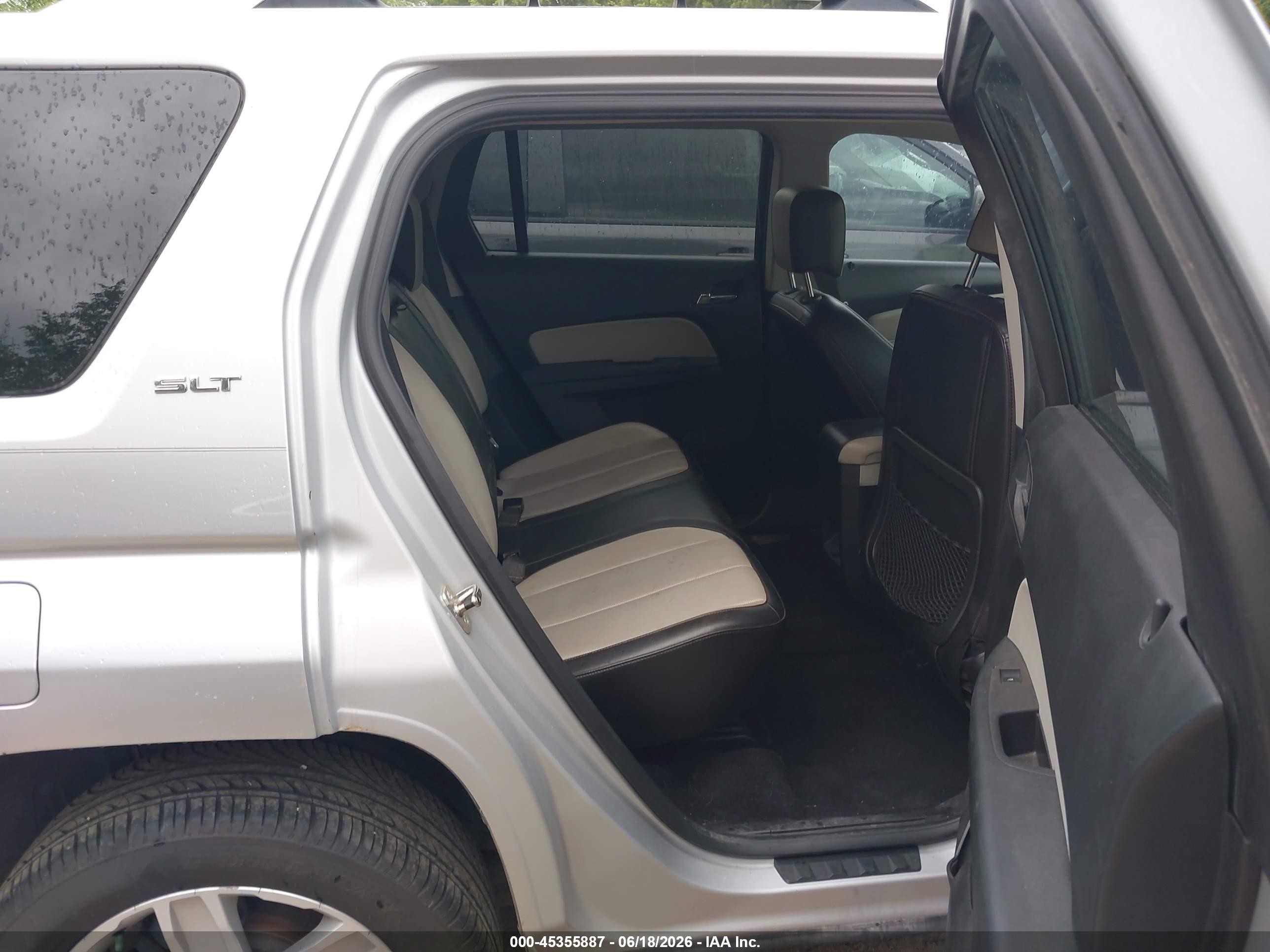 2011 Gmc Terrain Slt-2 Silver vin: 2CTFLXEC9B6443176