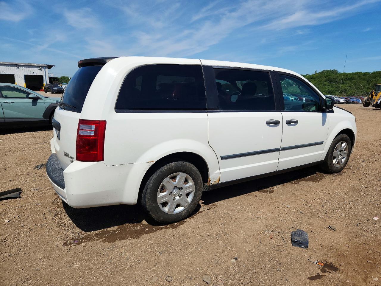2010 Dodge Grand Caravan C White vin: 2D4CN1AE3AR207734