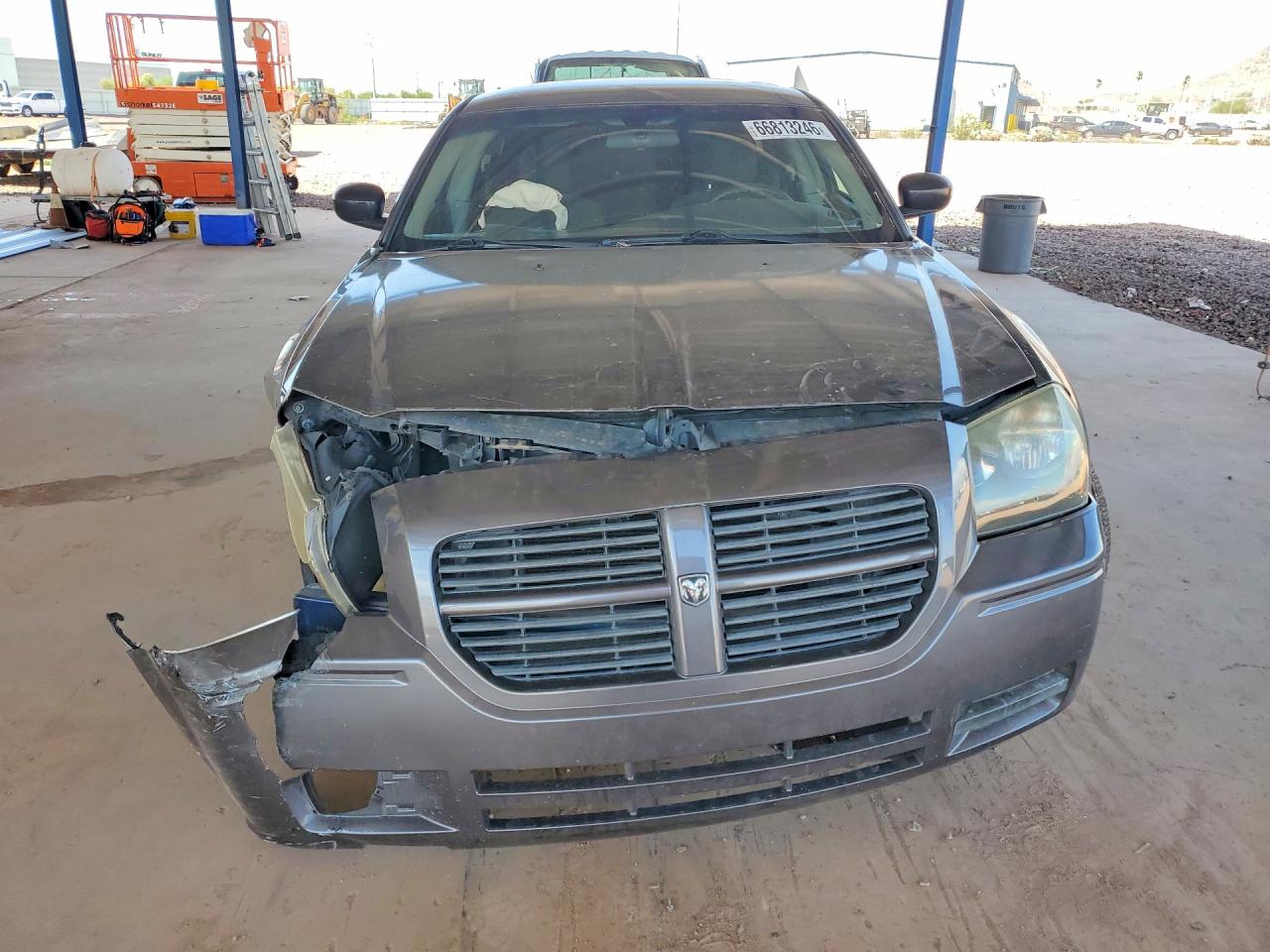2006 Dodge Magnum Se Gray vin: 2D4FV47T06H385876