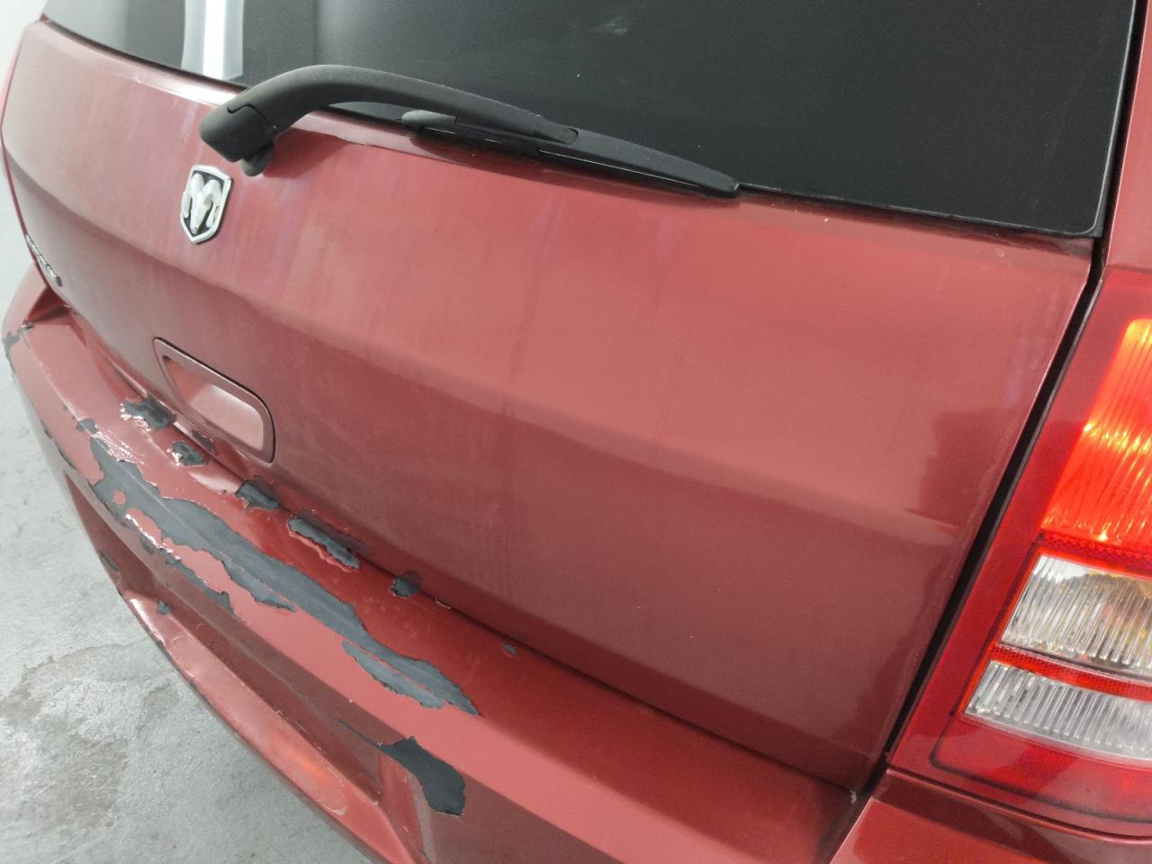 2007 Dodge Magnum Se Burgundy vin: 2D4FV47T17H717390 Damage: Deck Lid, Faded, Repair Required