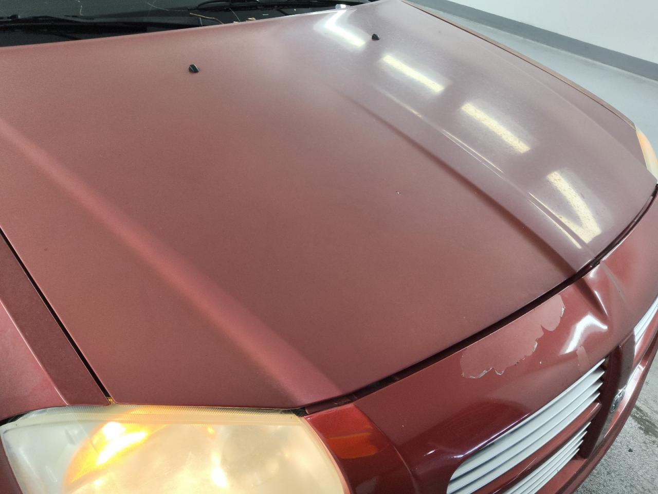 2007 Dodge Magnum Se Burgundy vin: 2D4FV47T17H717390 Damage: Hood, Peeling, > 12 Inches