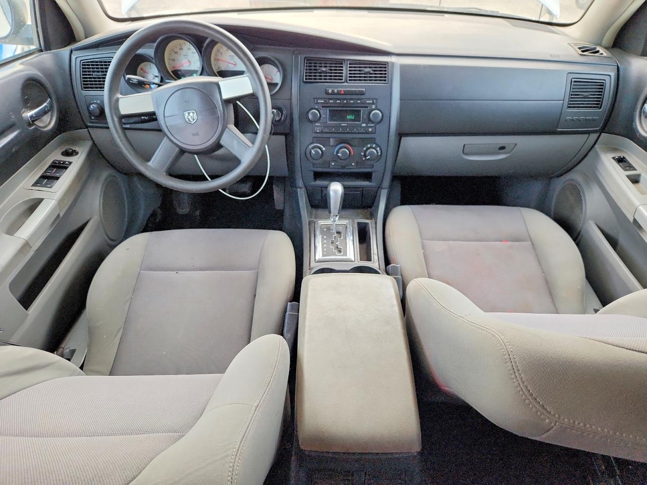 2007 Dodge Magnum Se White vin: 2D4FV47T47H750125