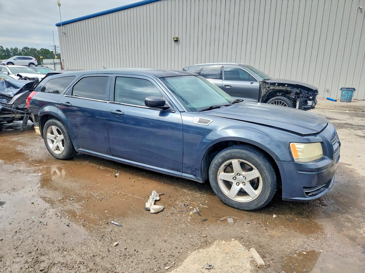 2008 Dodge Magnum Gray vin: 2D4FV47T48H130554