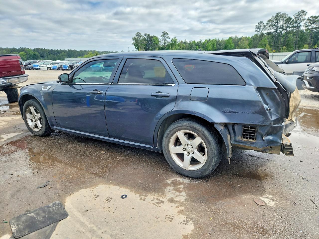 2008 Dodge Magnum Gray vin: 2D4FV47T48H130554