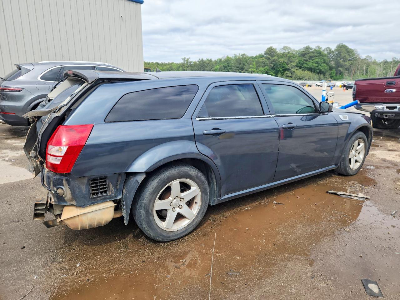 2008 Dodge Magnum Gray vin: 2D4FV47T48H130554