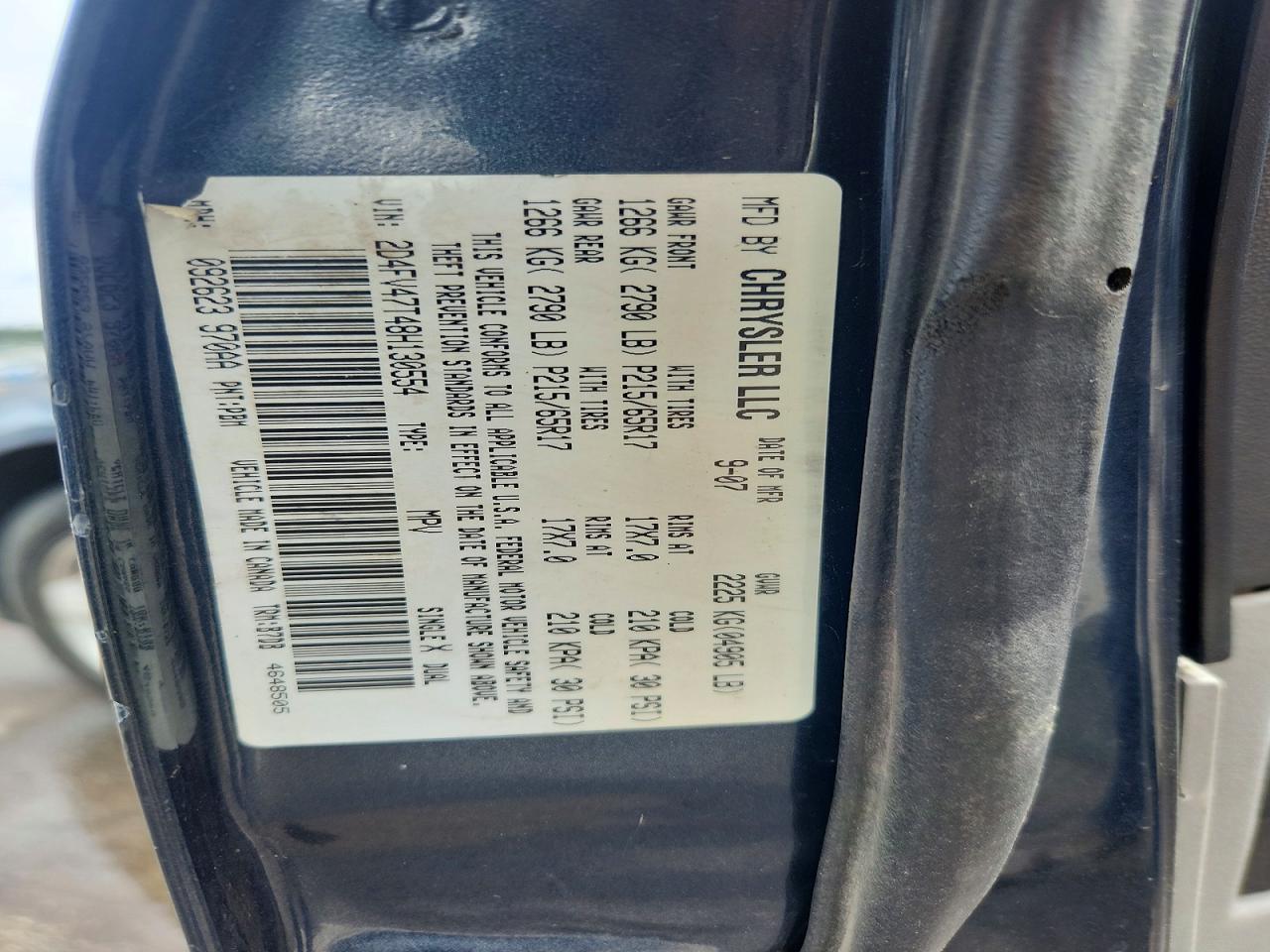 2008 Dodge Magnum Gray vin: 2D4FV47T48H130554