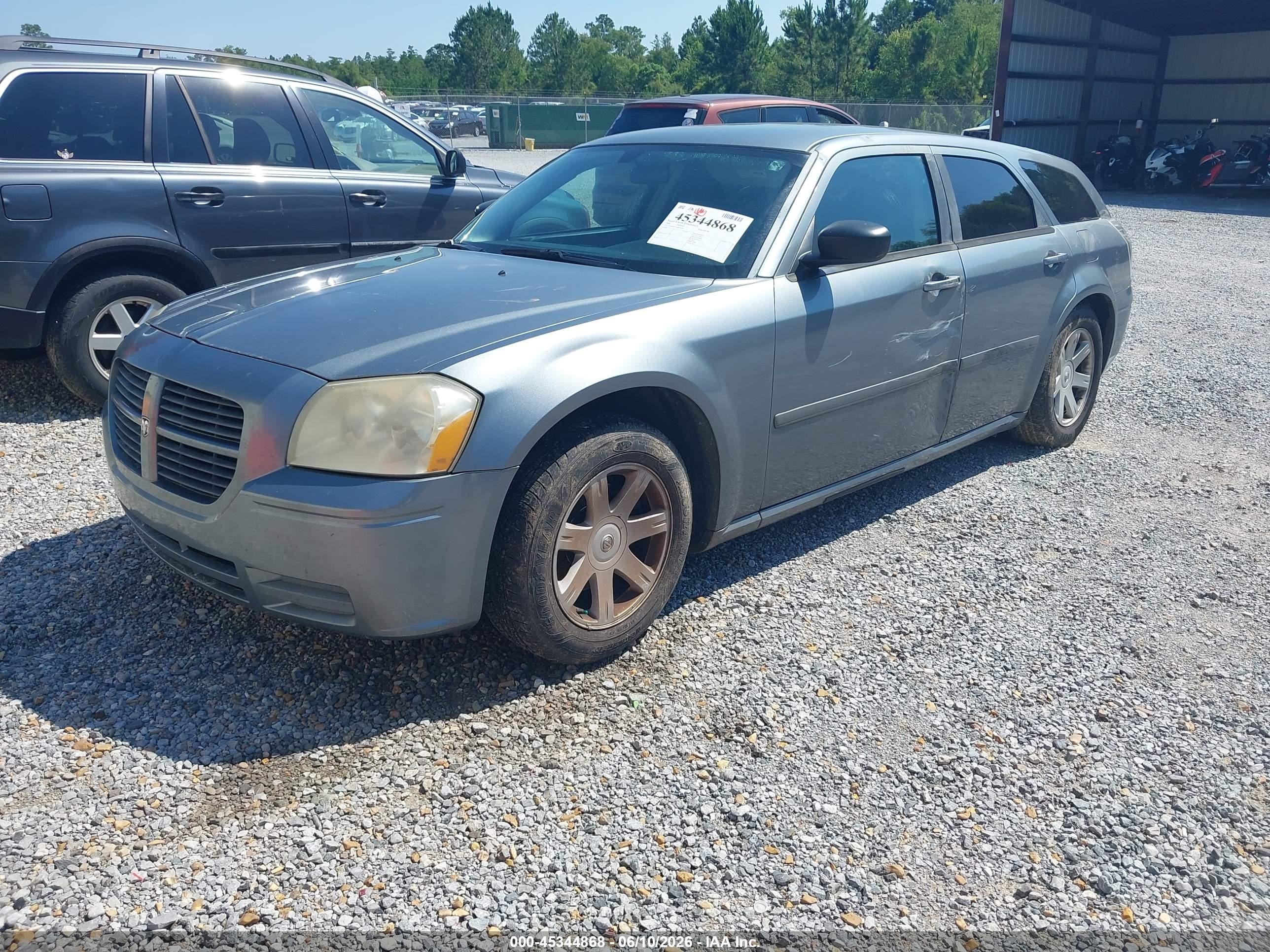 2006 Dodge Magnum   Gray vin: 2D4FV47T76H247705