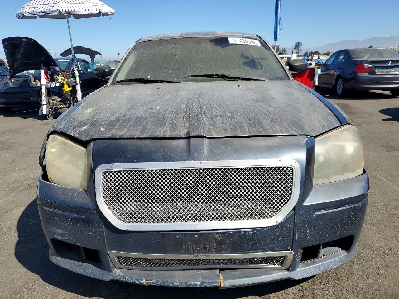 2007 Dodge Magnum Se Серый vin: 2D4FV47TX7H725424