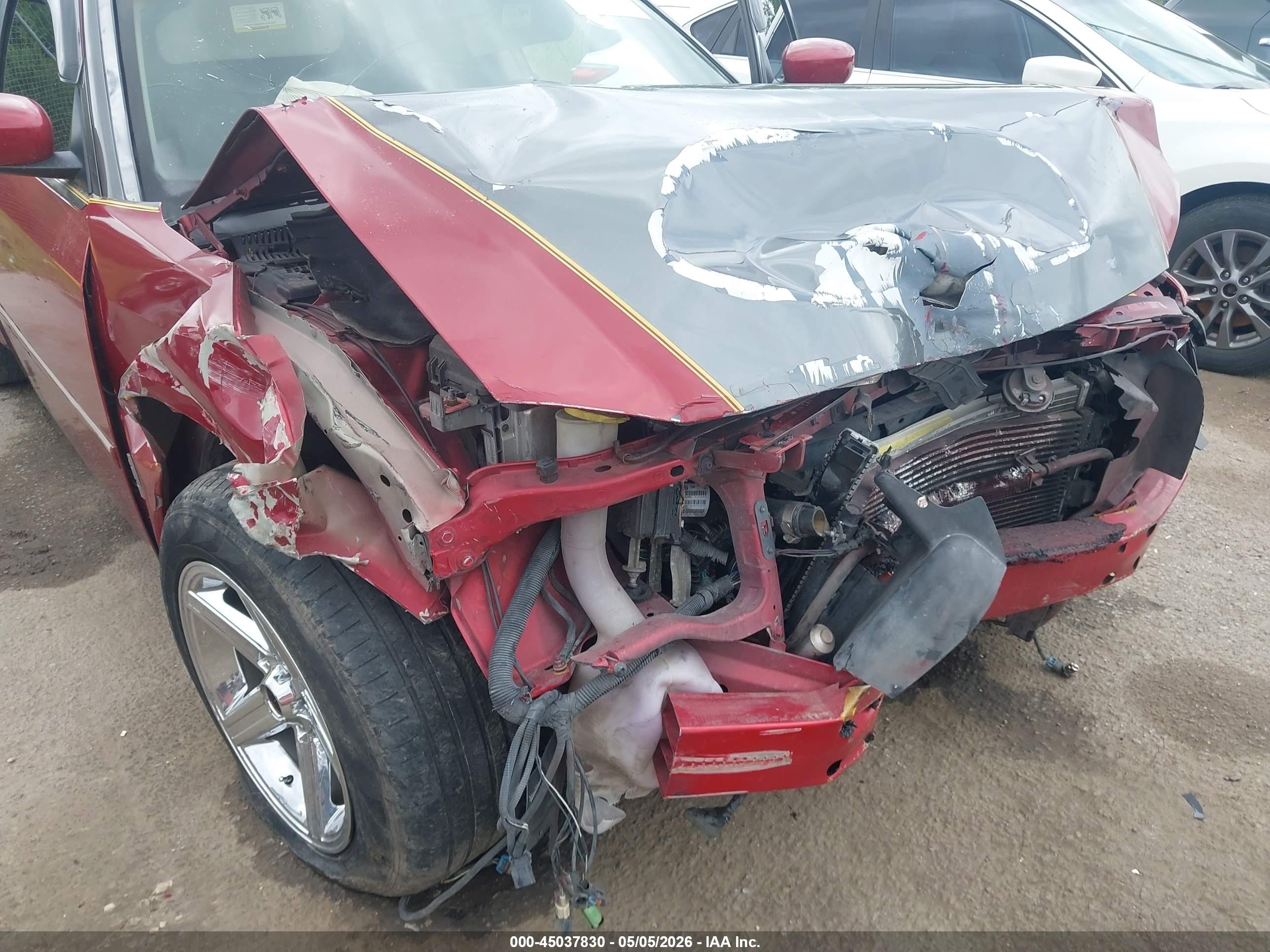 2007 Dodge Magnum   Red vin: 2D4FV47V07H630775
