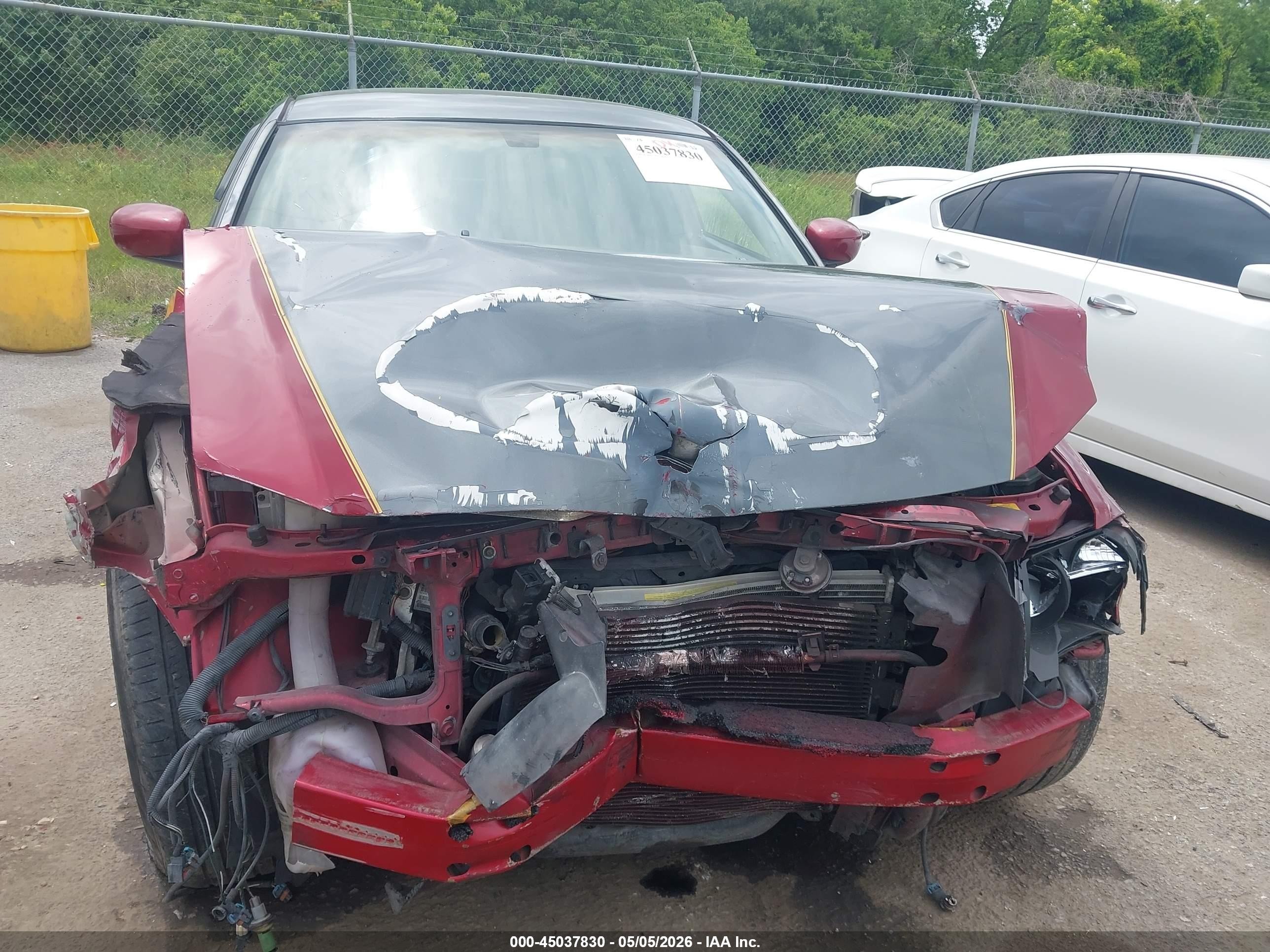 2007 Dodge Magnum   Red vin: 2D4FV47V07H630775