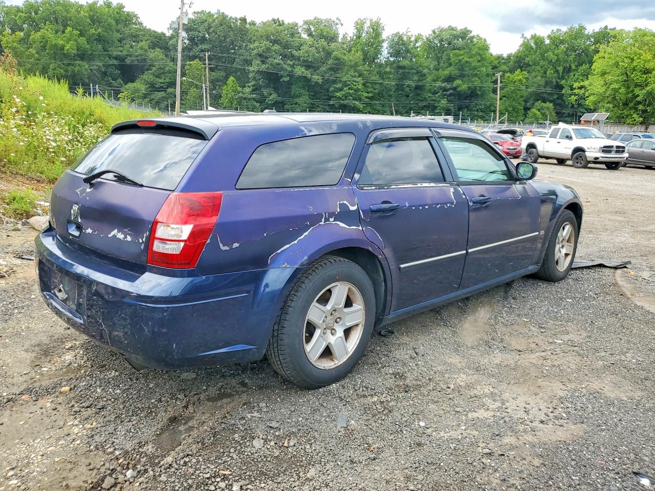 2006 Dodge Magnum Sxt Blue vin: 2D4FV47V26H436392