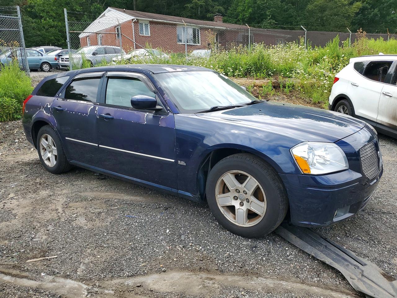 2006 Dodge Magnum Sxt Blue vin: 2D4FV47V26H436392