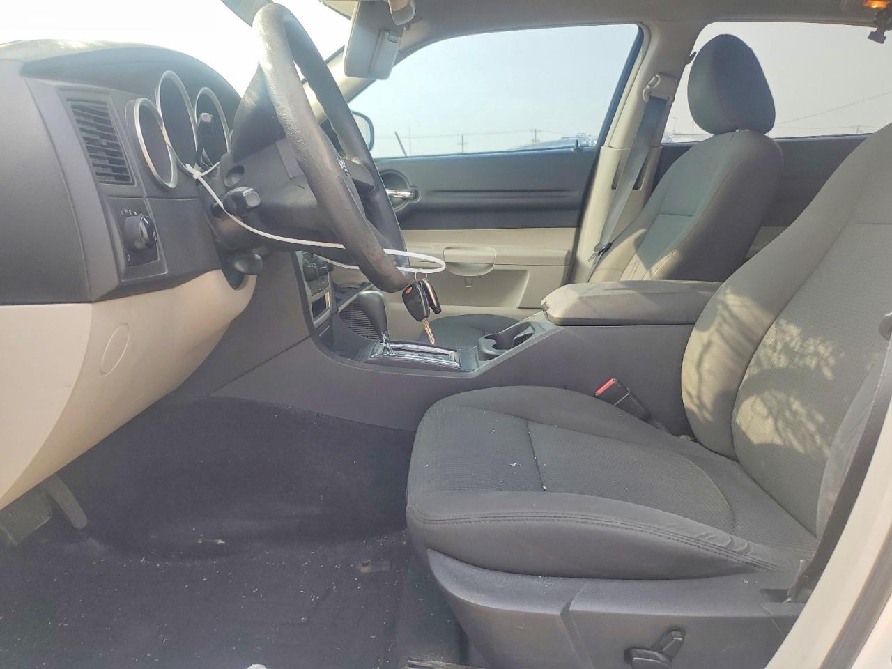 2007 Dodge Magnum Sxt White vin: 2D4FV47V27H900038