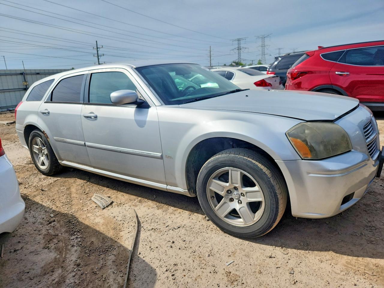 2006 Dodge Magnum Sxt Silver vin: 2D4FV47V36H391902