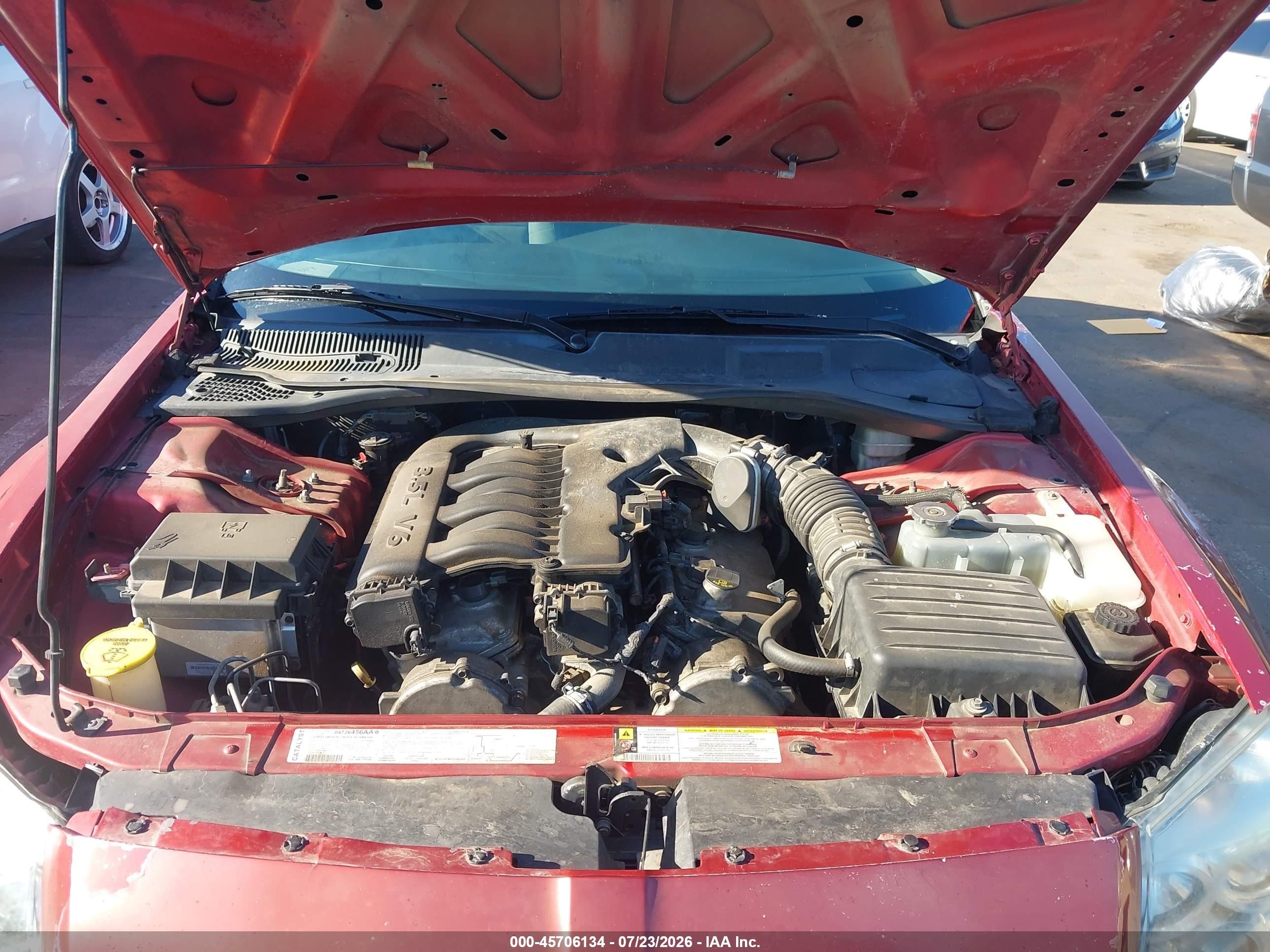 2006 Dodge Magnum   Red vin: 2D4FV47V36H443660