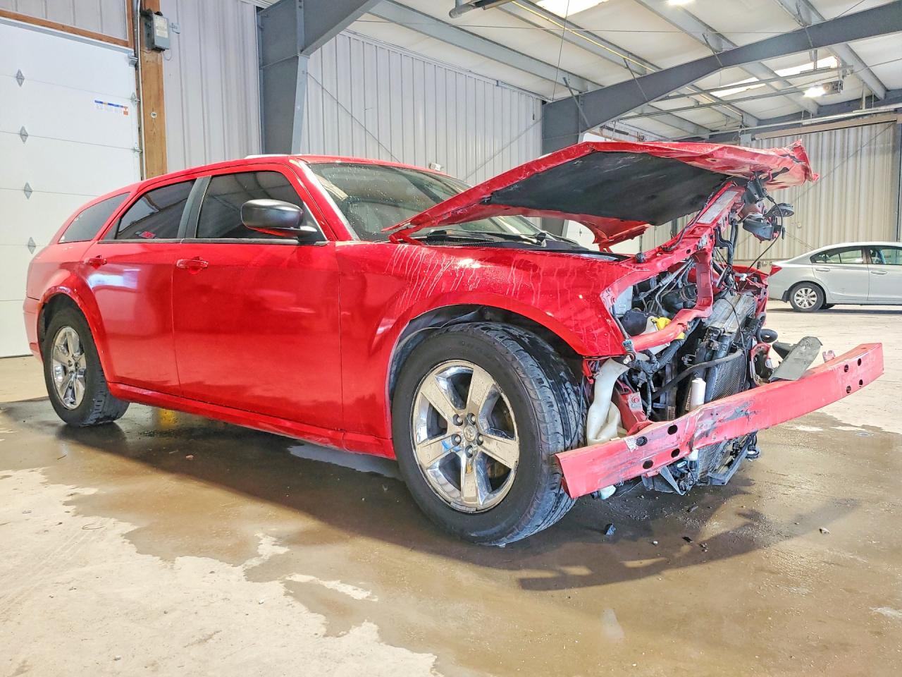 2007 Dodge Magnum Sxt Red vin: 2D4FV47V47H899944