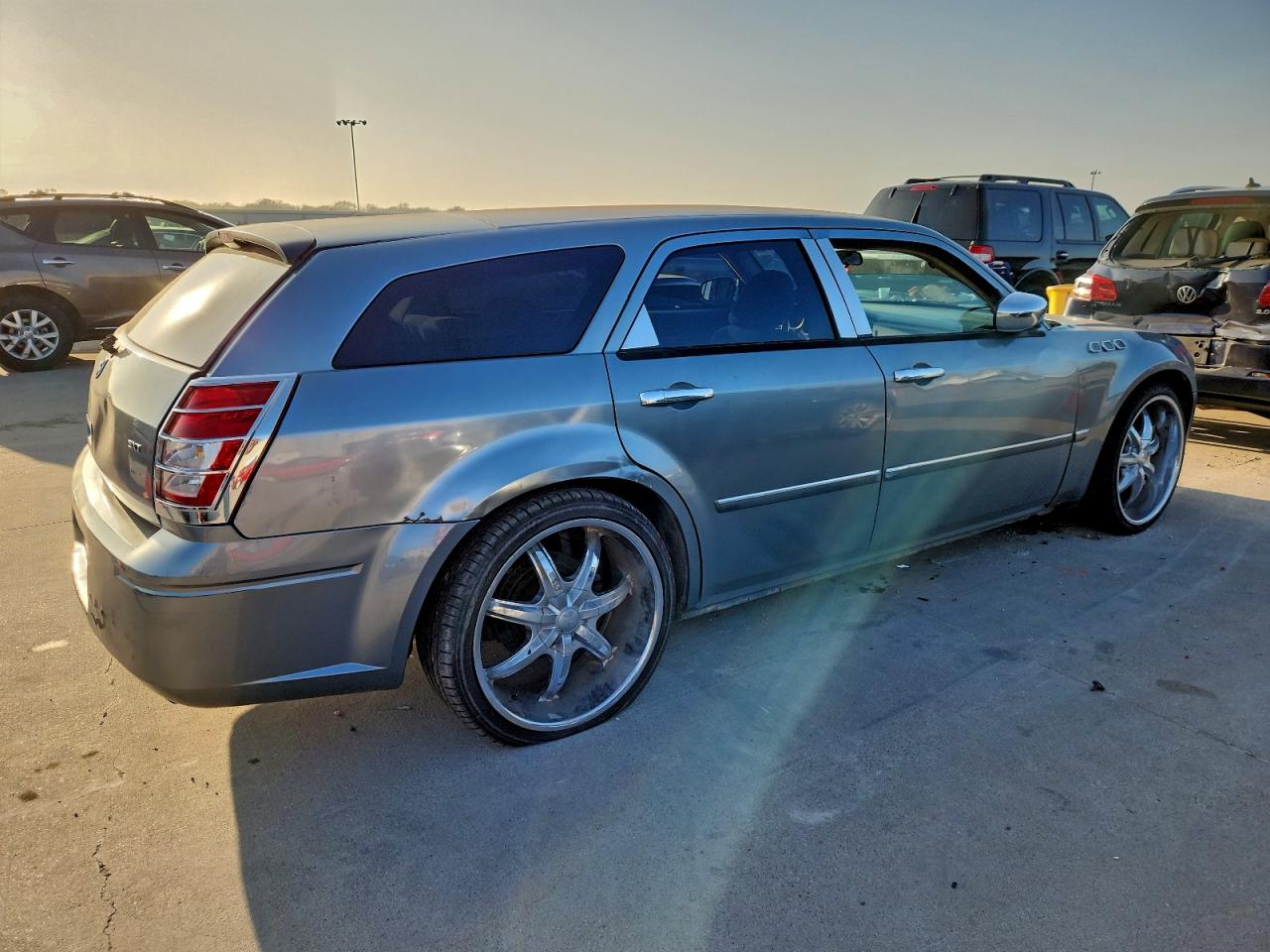 2007 Dodge Magnum Sxt Gray vin: 2D4FV47V57H621120