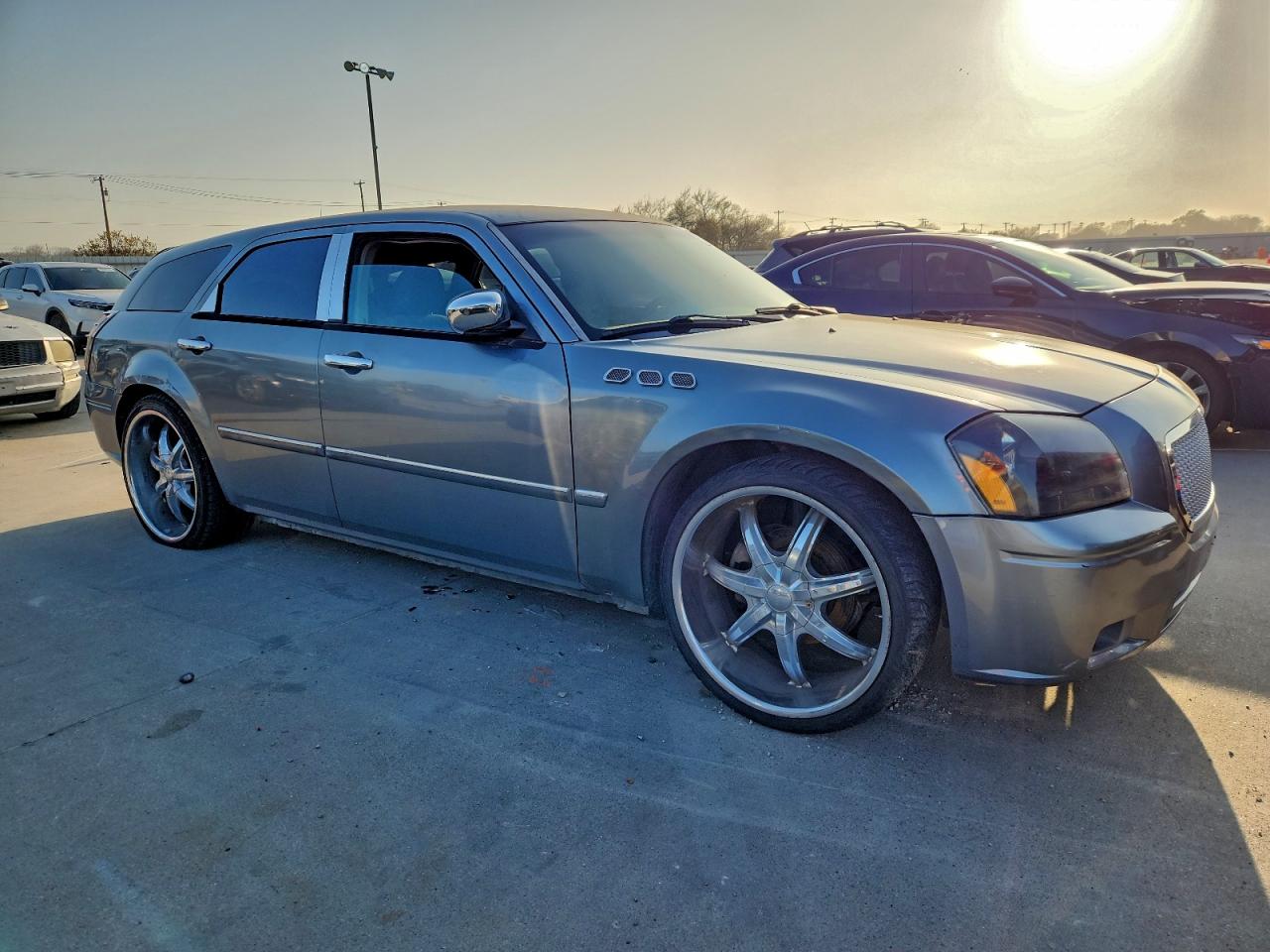 2007 Dodge Magnum Sxt Gray vin: 2D4FV47V57H621120