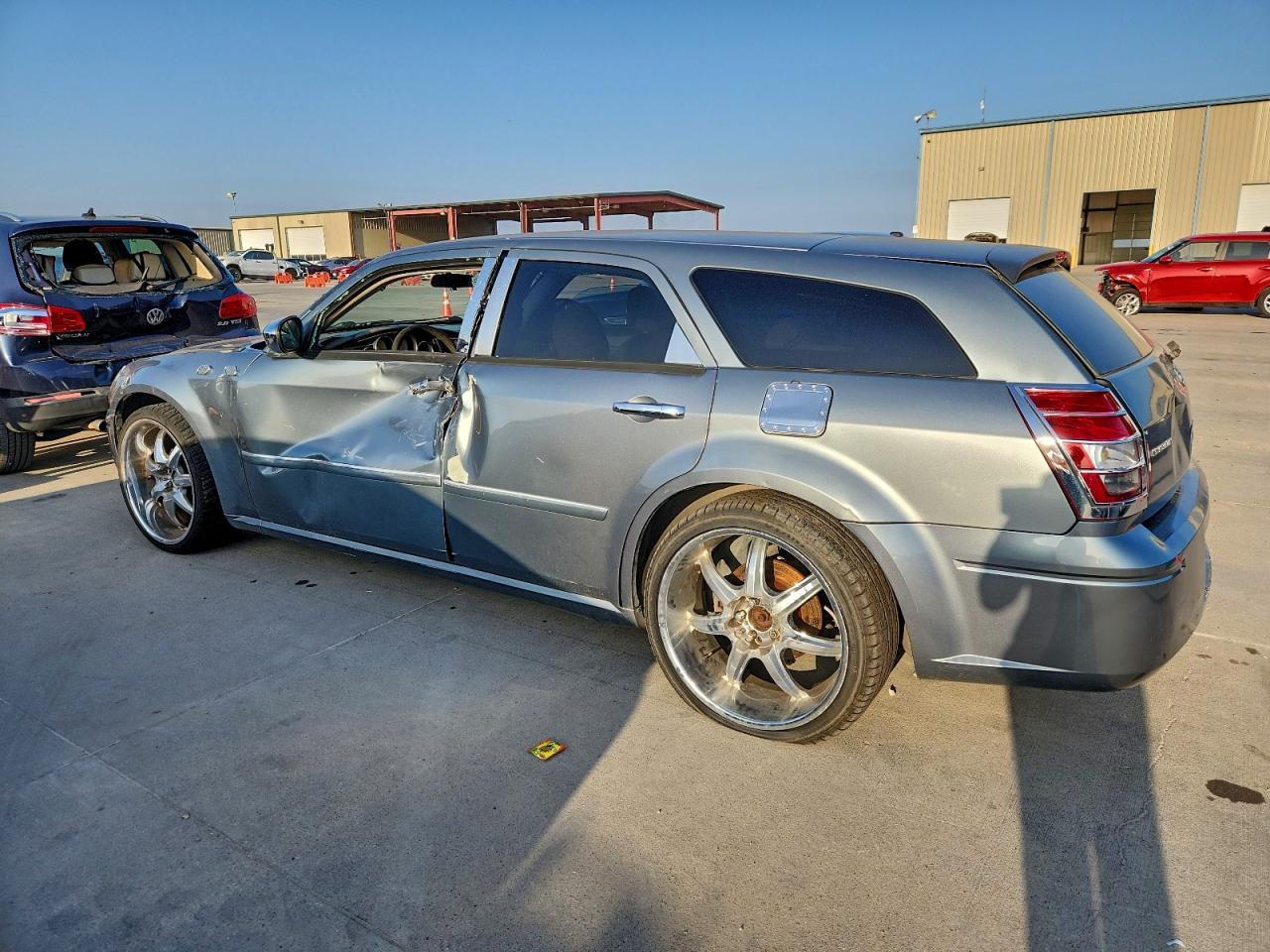 2007 Dodge Magnum Sxt Gray vin: 2D4FV47V57H621120