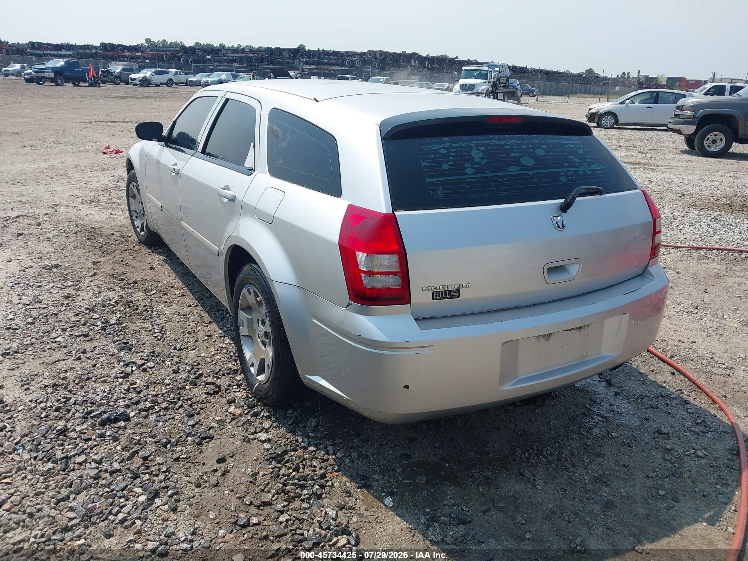 2005 Dodge Magnum Se Silver vin: 2D4FV48T15H593262