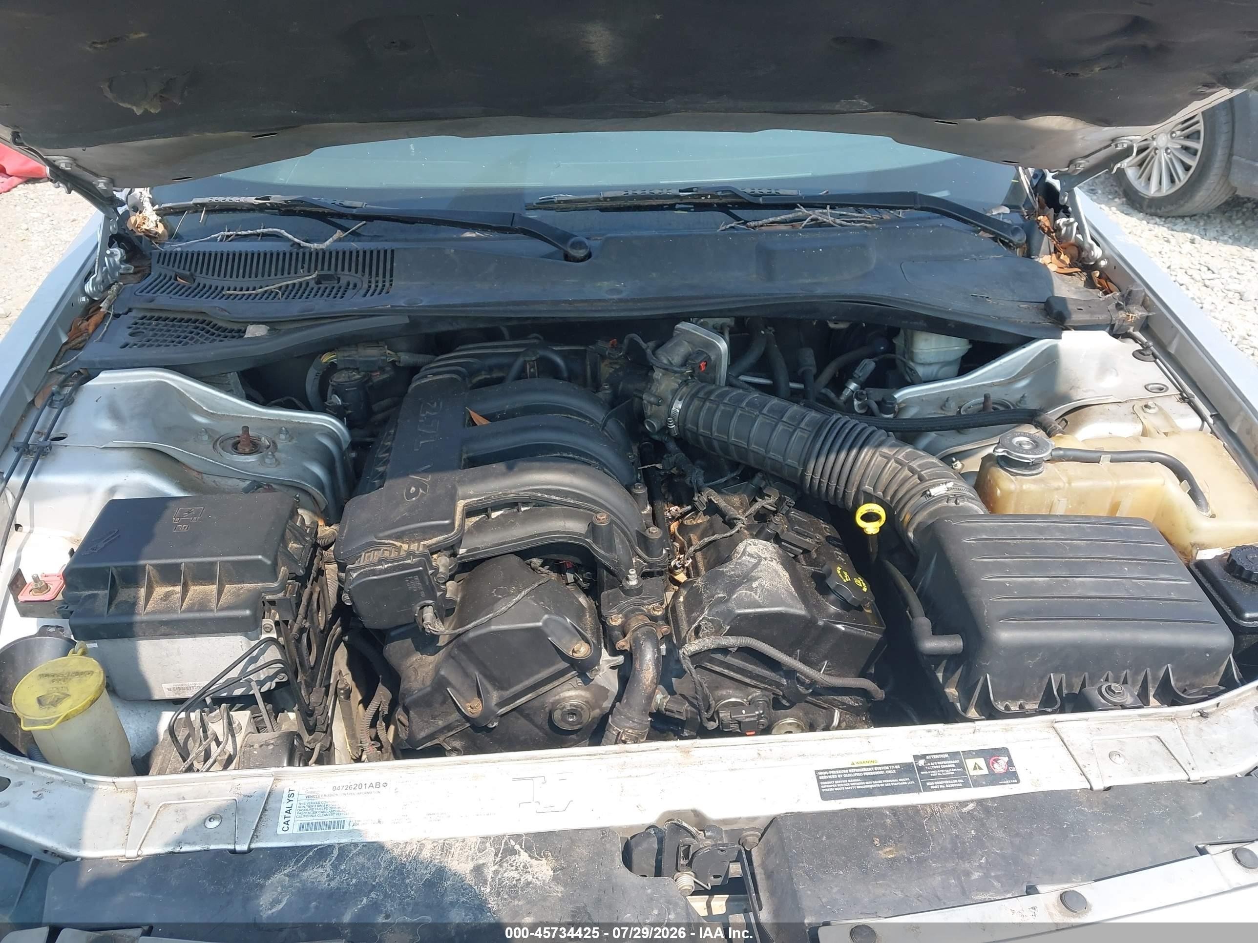 2005 Dodge Magnum Se Silver vin: 2D4FV48T15H593262