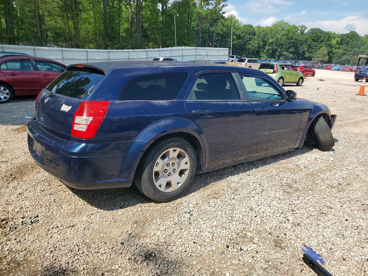 2005 Dodge Magnum Se Blue vin: 2D4FV48T55H513851