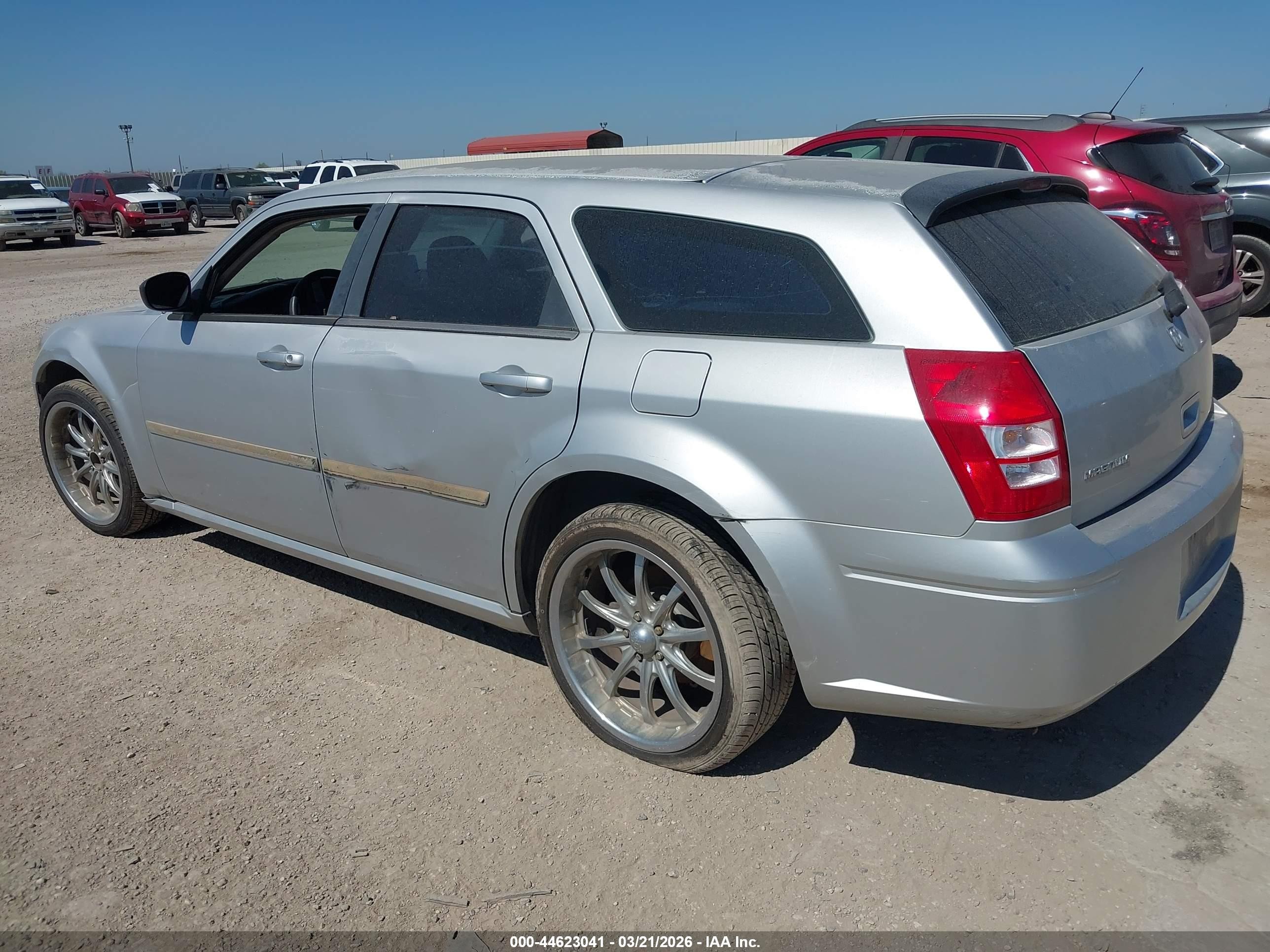 2005 Dodge Magnum Se Silver vin: 2D4FV48T65H621945