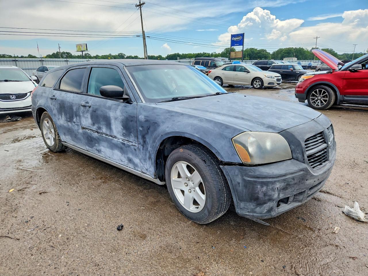 2005 Dodge Magnum Sxt Gray vin: 2D4FV48V05H159075