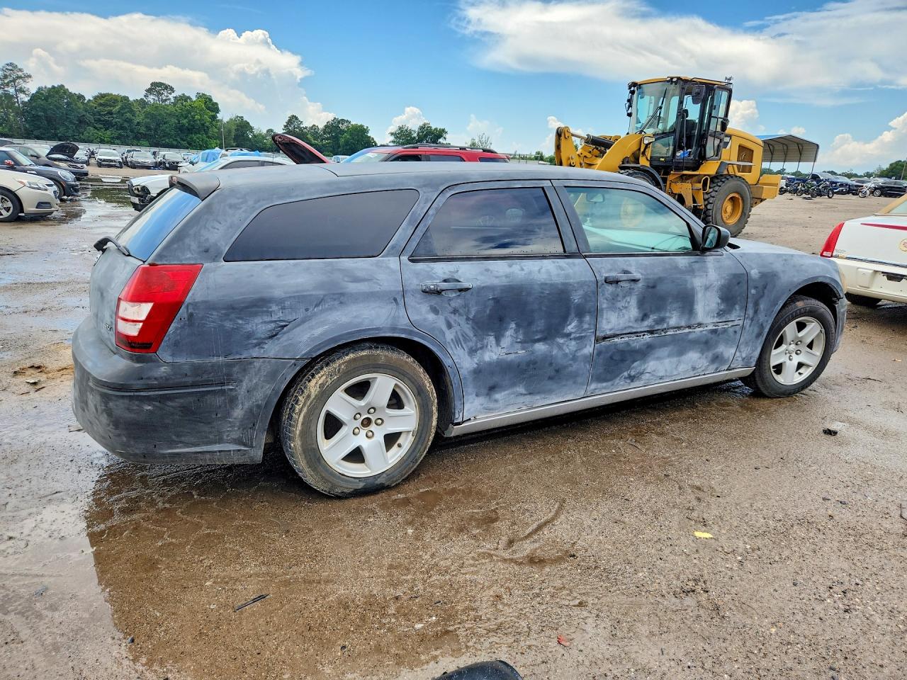 2005 Dodge Magnum Sxt Gray vin: 2D4FV48V05H159075