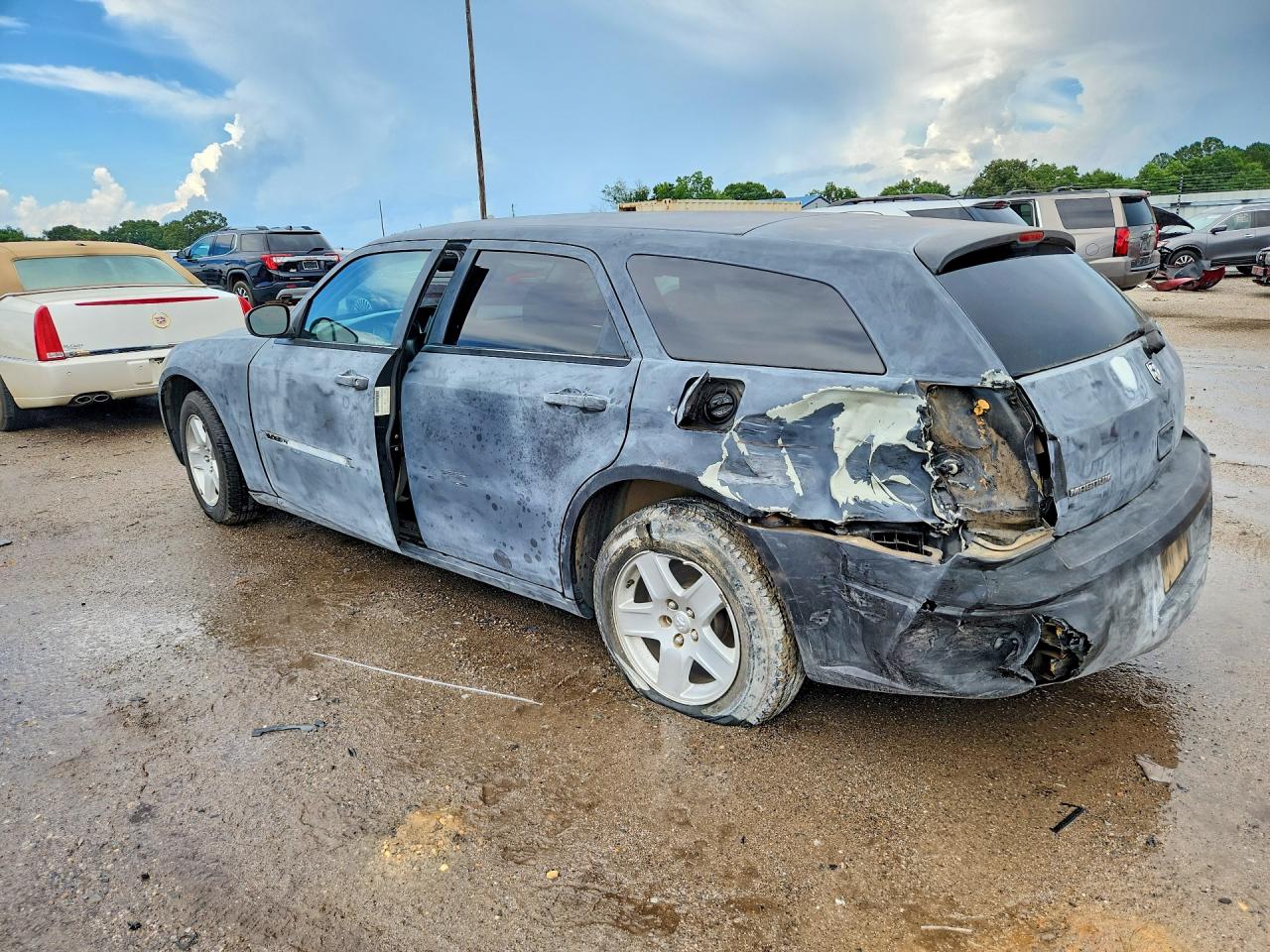 2005 Dodge Magnum Sxt Gray vin: 2D4FV48V05H159075